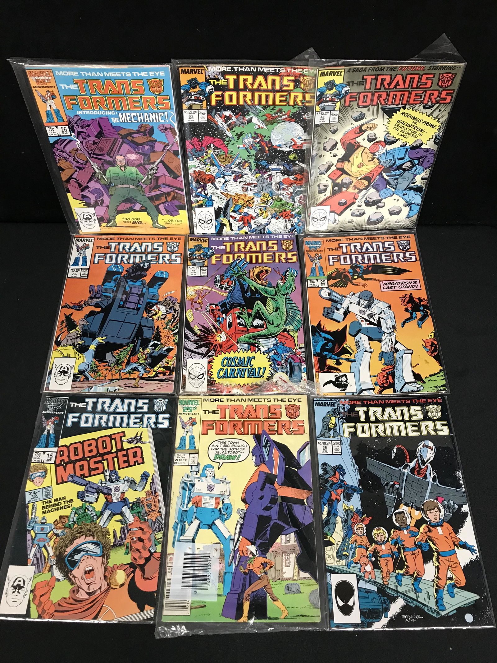 TRANSFORMERS COMIC BOOK LOT (1 of 1)