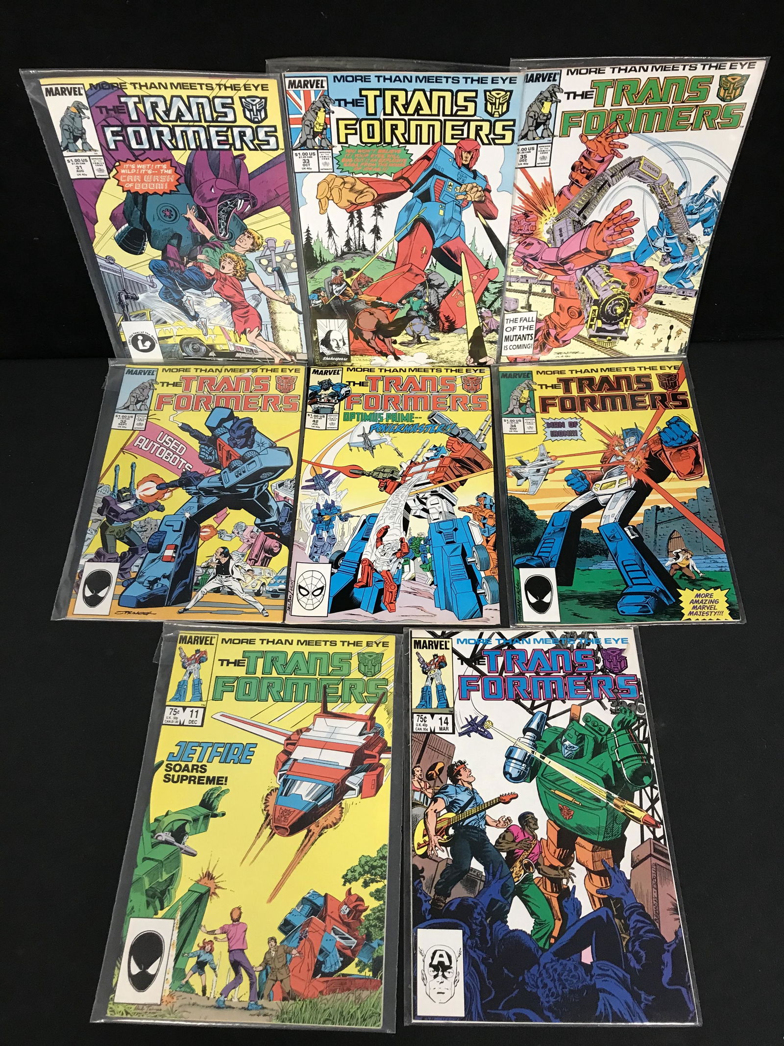 TRANSFORMERS COMIC BOOK LOT (1 of 1)