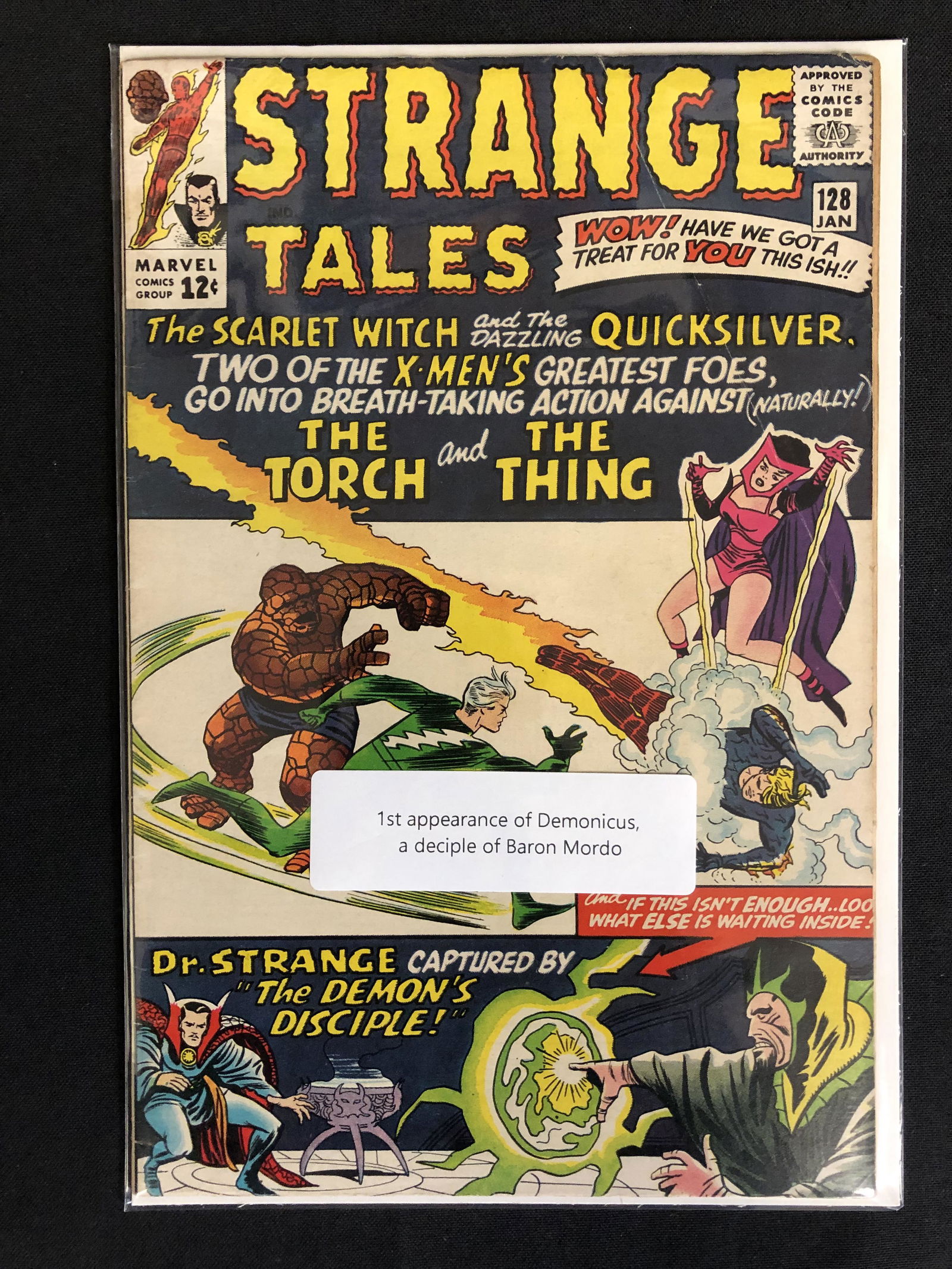 MARVEL COMICS STRANGE TALES NO.128 (1 of 1)
