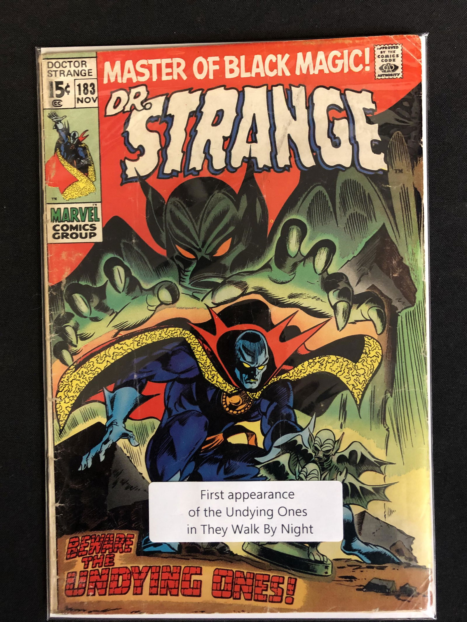 MARVEL COMICS DR. STRANGE NO.183 (1 of 1)