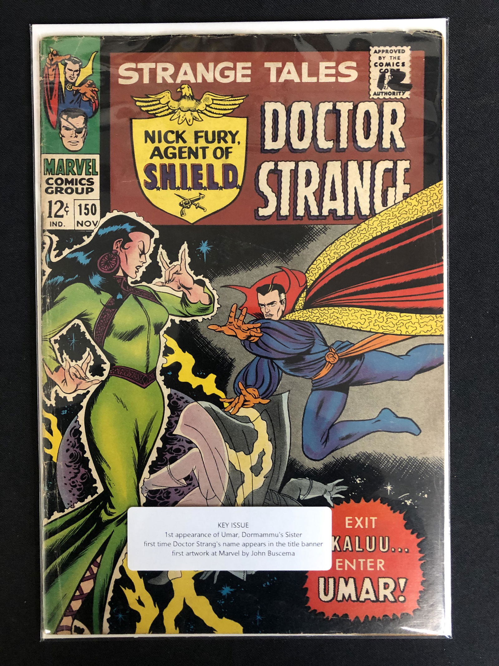 MARVEL COMICS STRANGE TALES NO.150 (1 of 1)