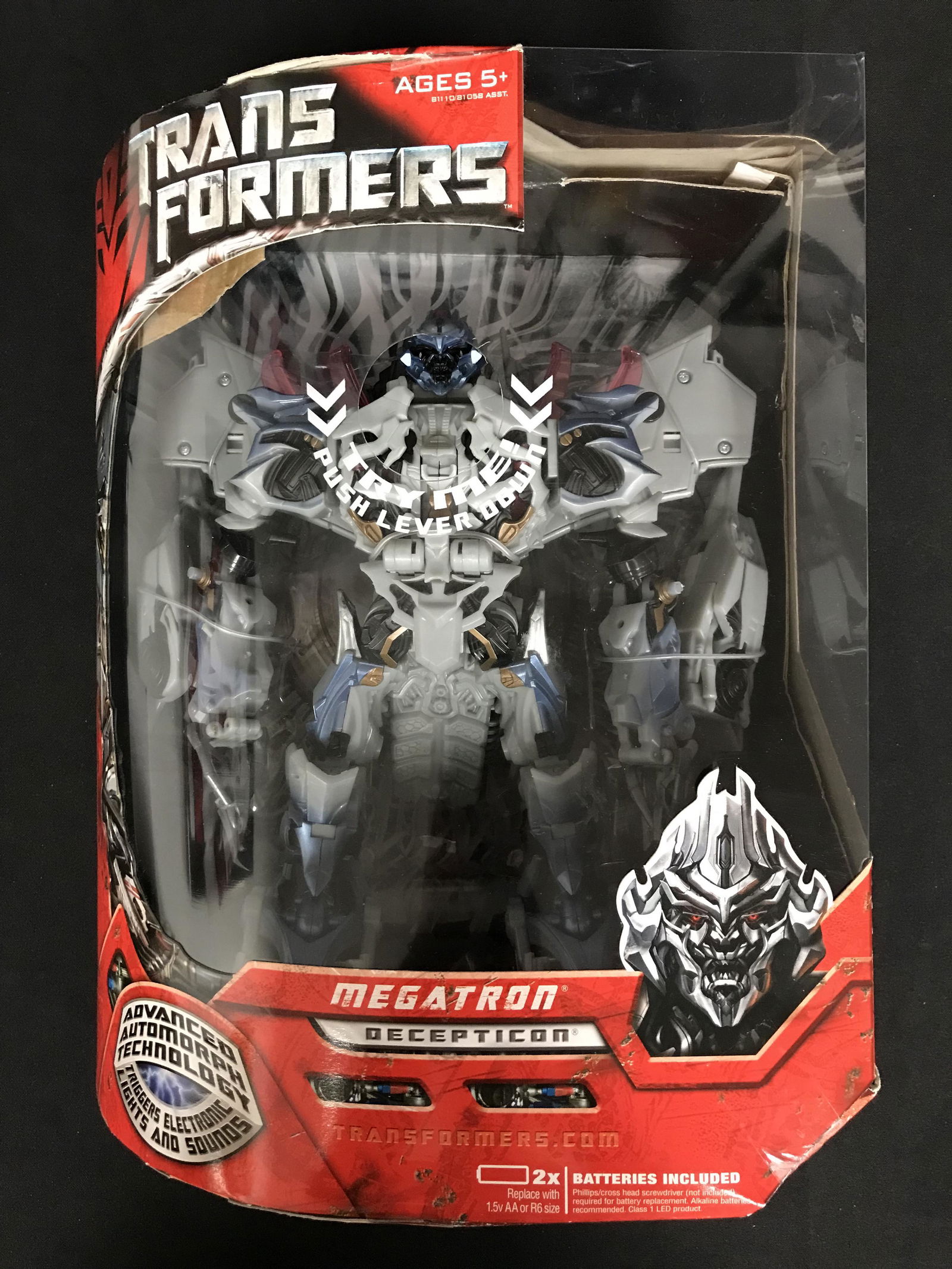 NEW IN BOX HASBRO TRANSFORMERS MEGATRON (1 of 1)