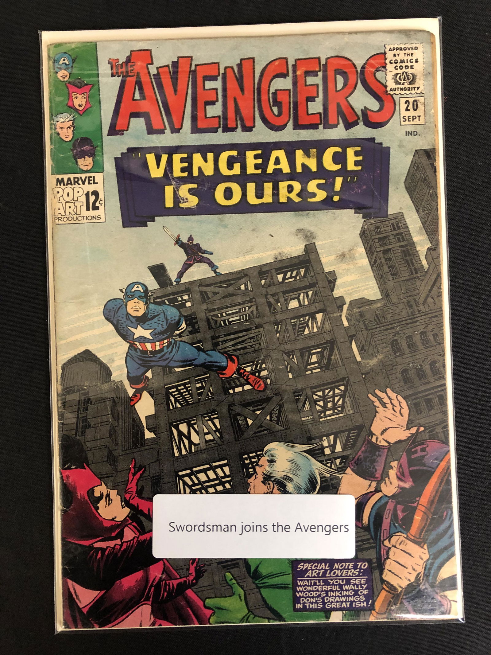 MARVEL COMICS THE AVENGERS NO.20 (1 of 1)