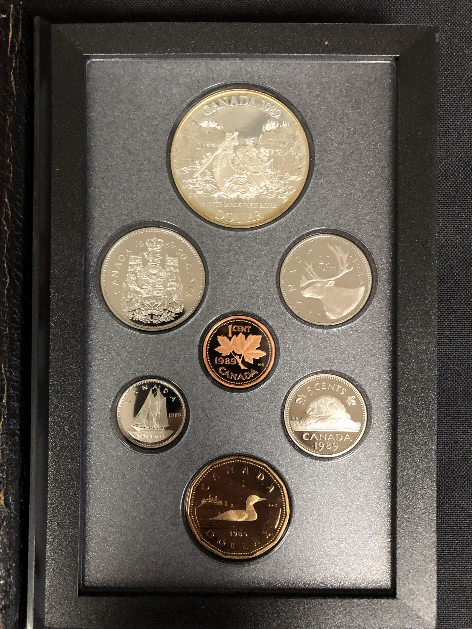 1989 Canada 7-Coin Double Dollar SILVER  Proof Set (1 of 2)