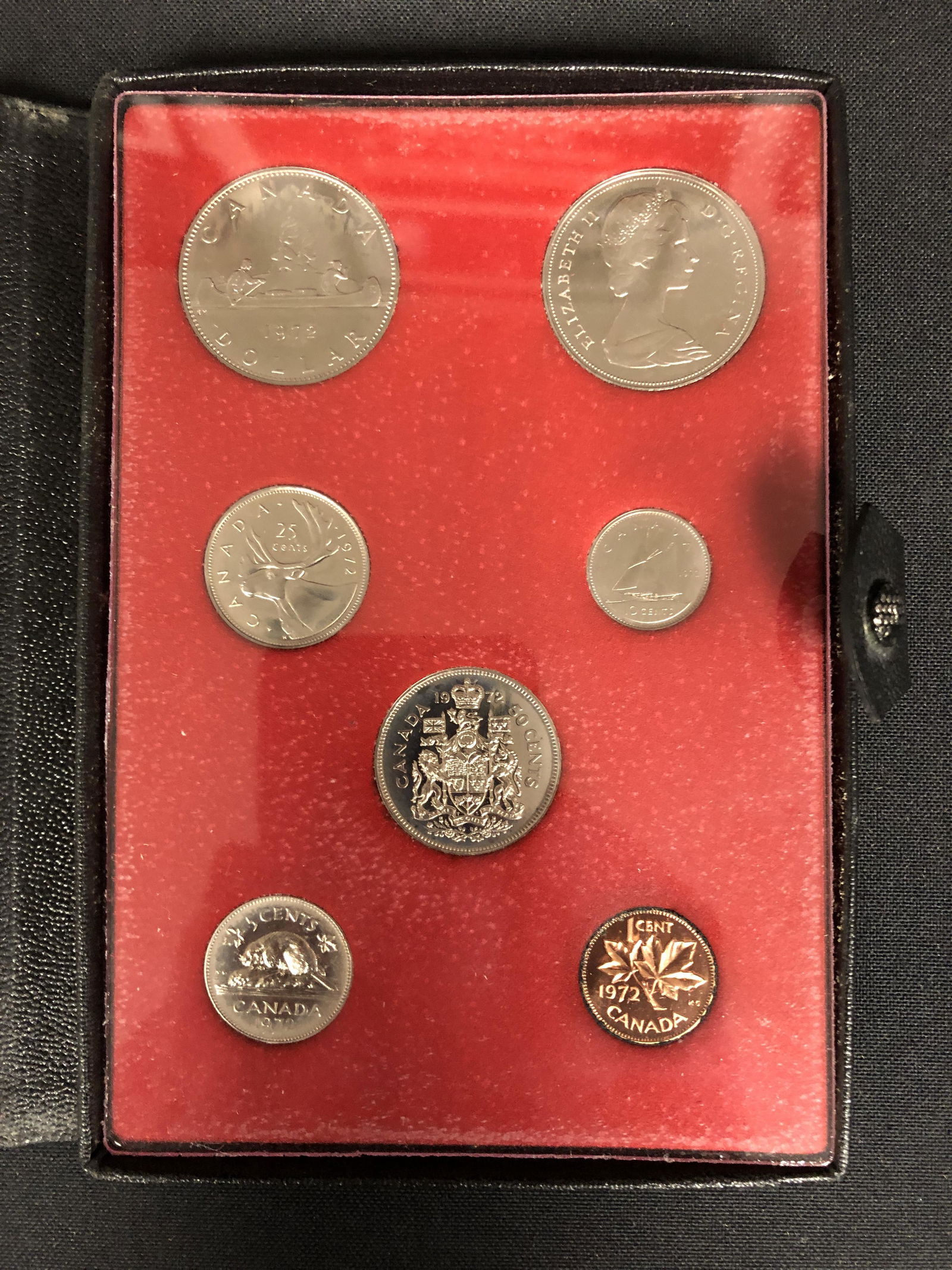 1972 Canada's  Second  7-Coin Double Dollar Proof Set (1 of 2)