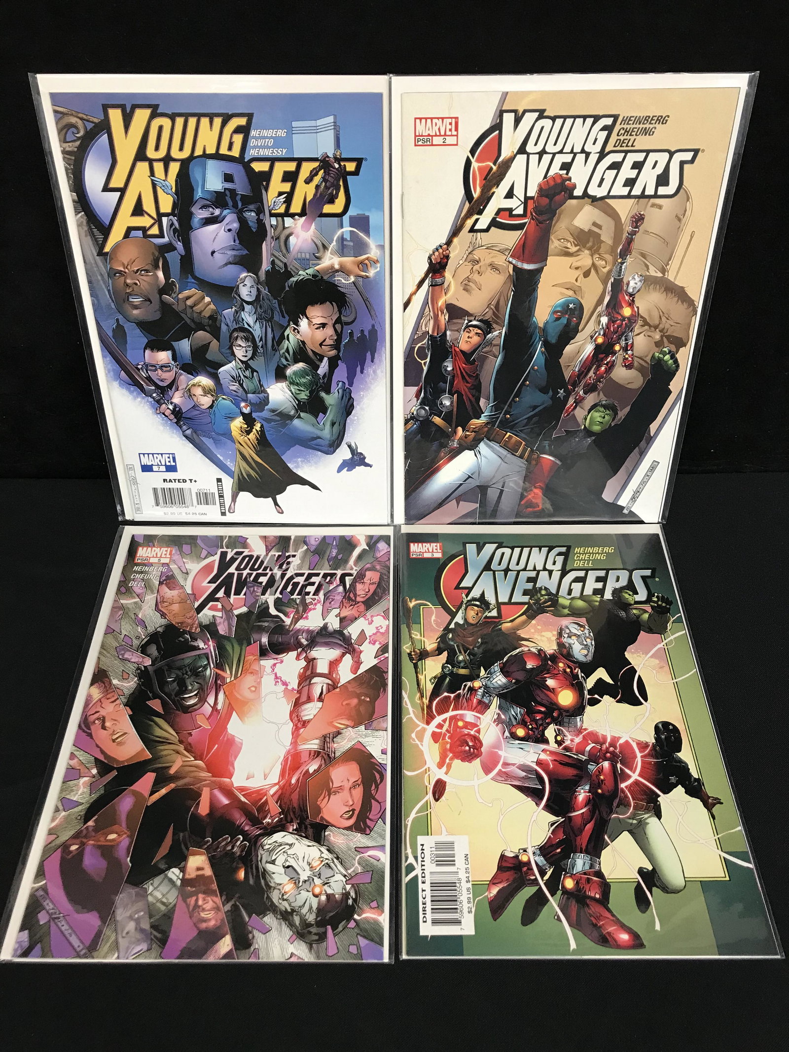 YOUNG AVENGERS COMIC BOOK LOT (MARVEL COMICS) (1 of 1)
