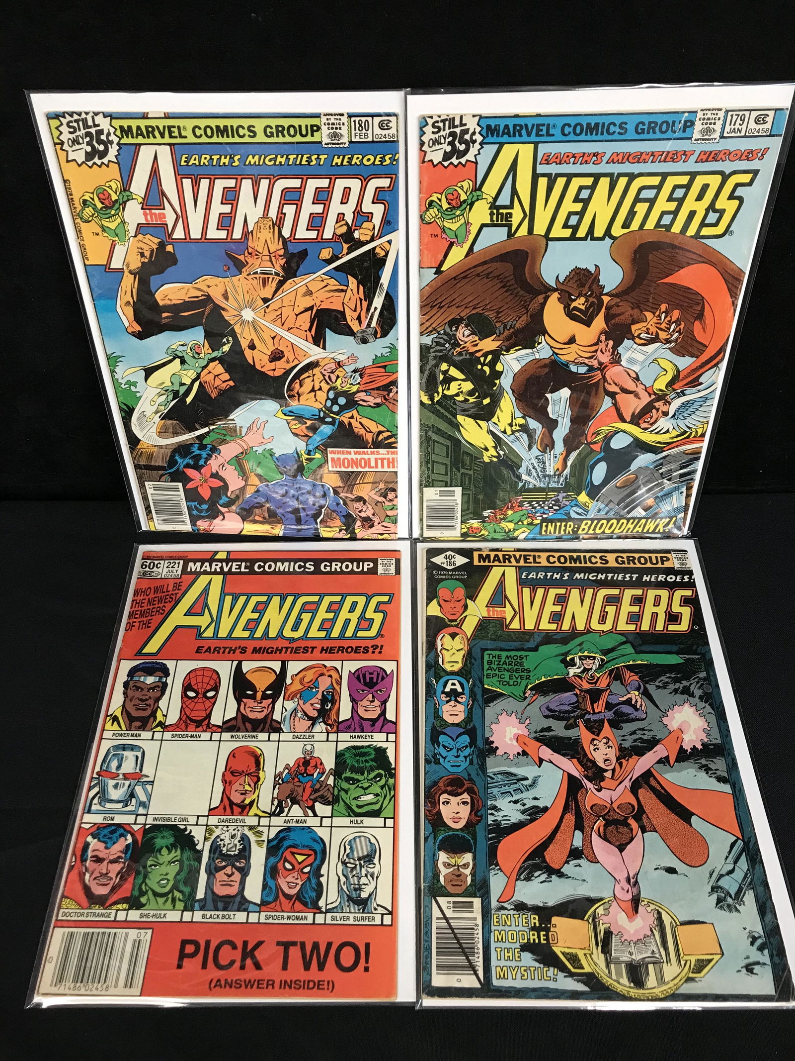 AVENGERS COMIC BOOK LOT (MARVEL COMICS) (1 of 1)