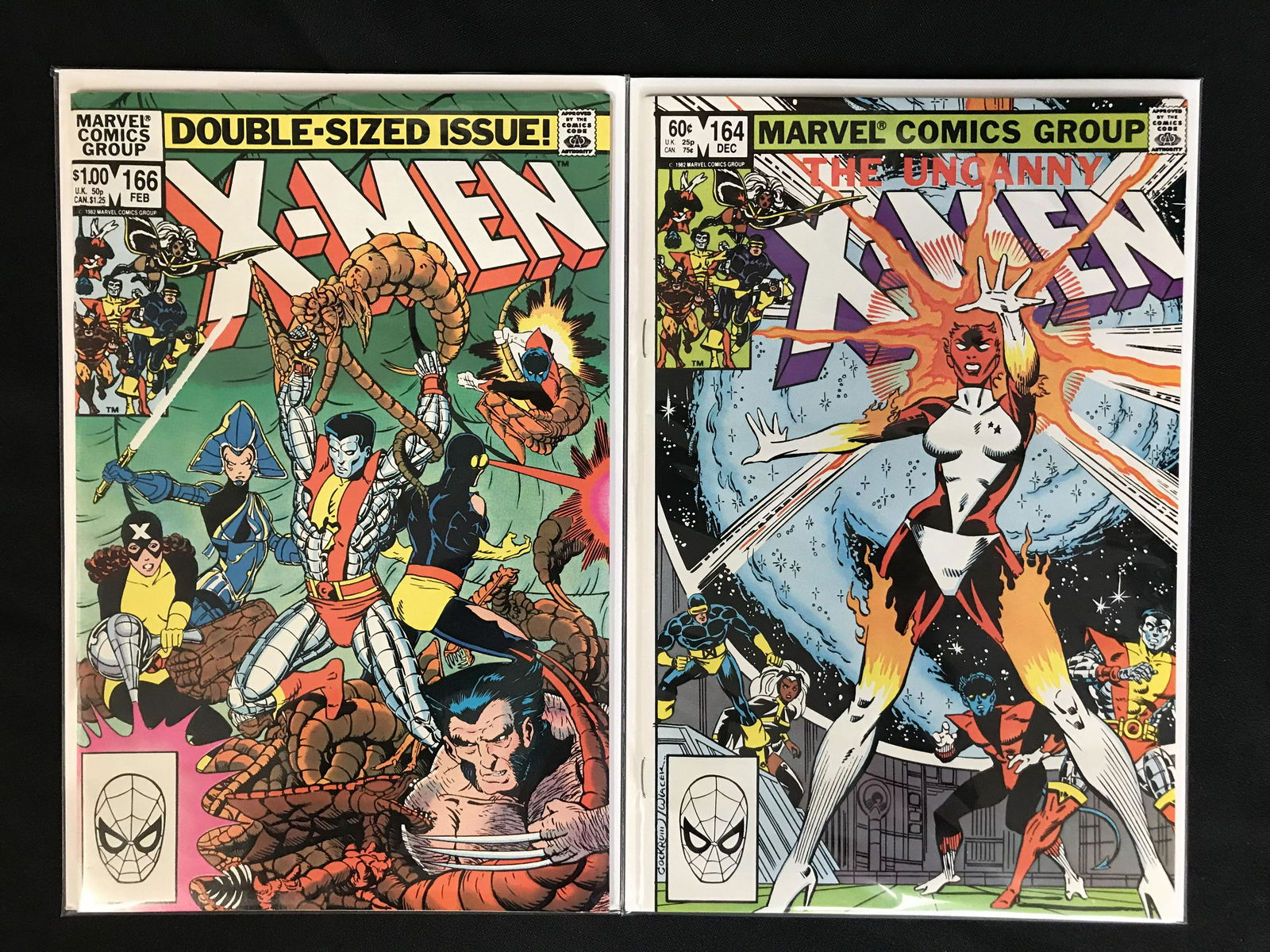X-MEN NO.166/ THE UNCANNY X-MEN NO.164 (MARVEL COMICS) (1 of 1)