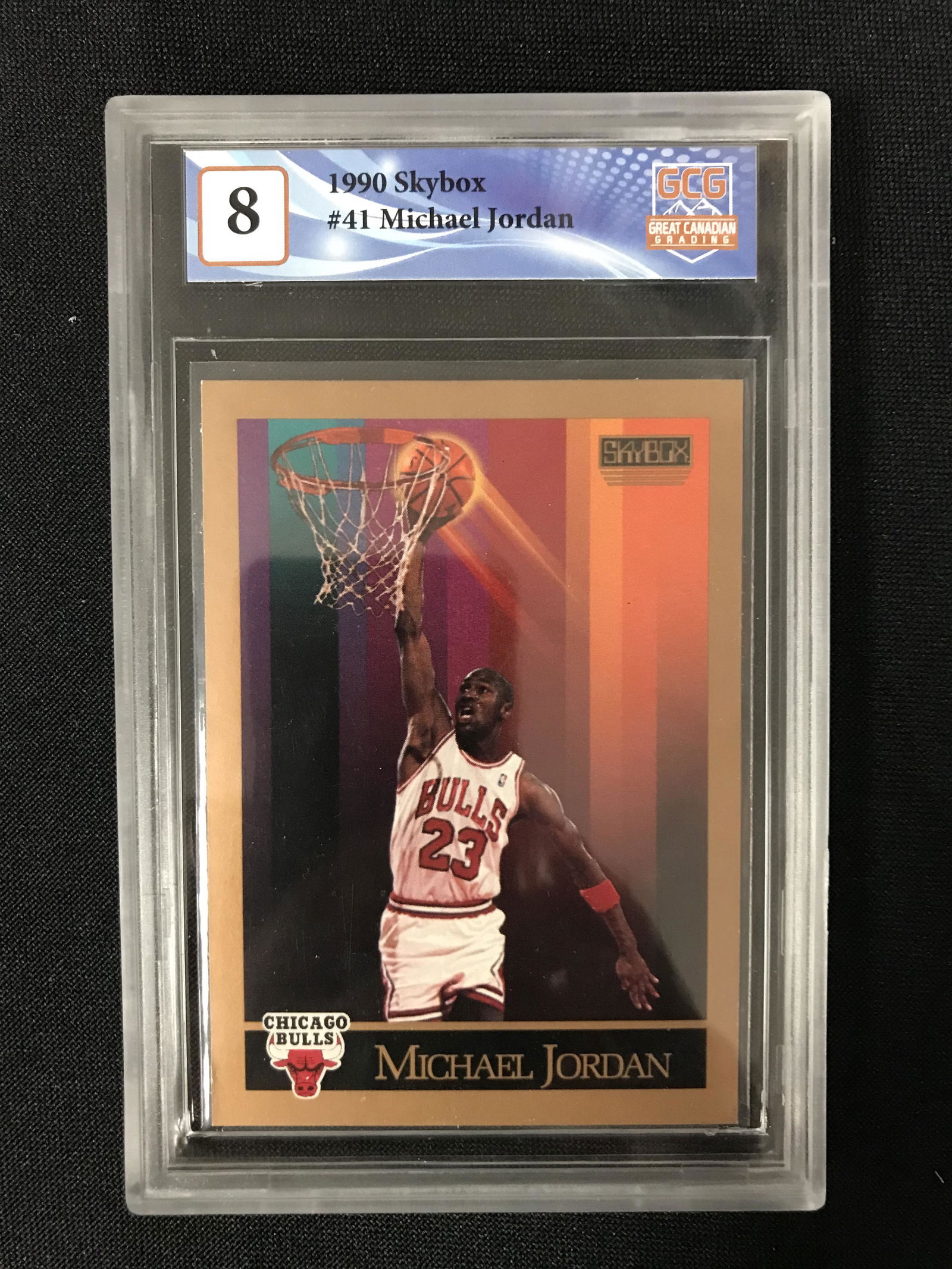 1990 SKYBOX NO.41 MICHAEL JORDAN (GCG 8) (1 of 2)