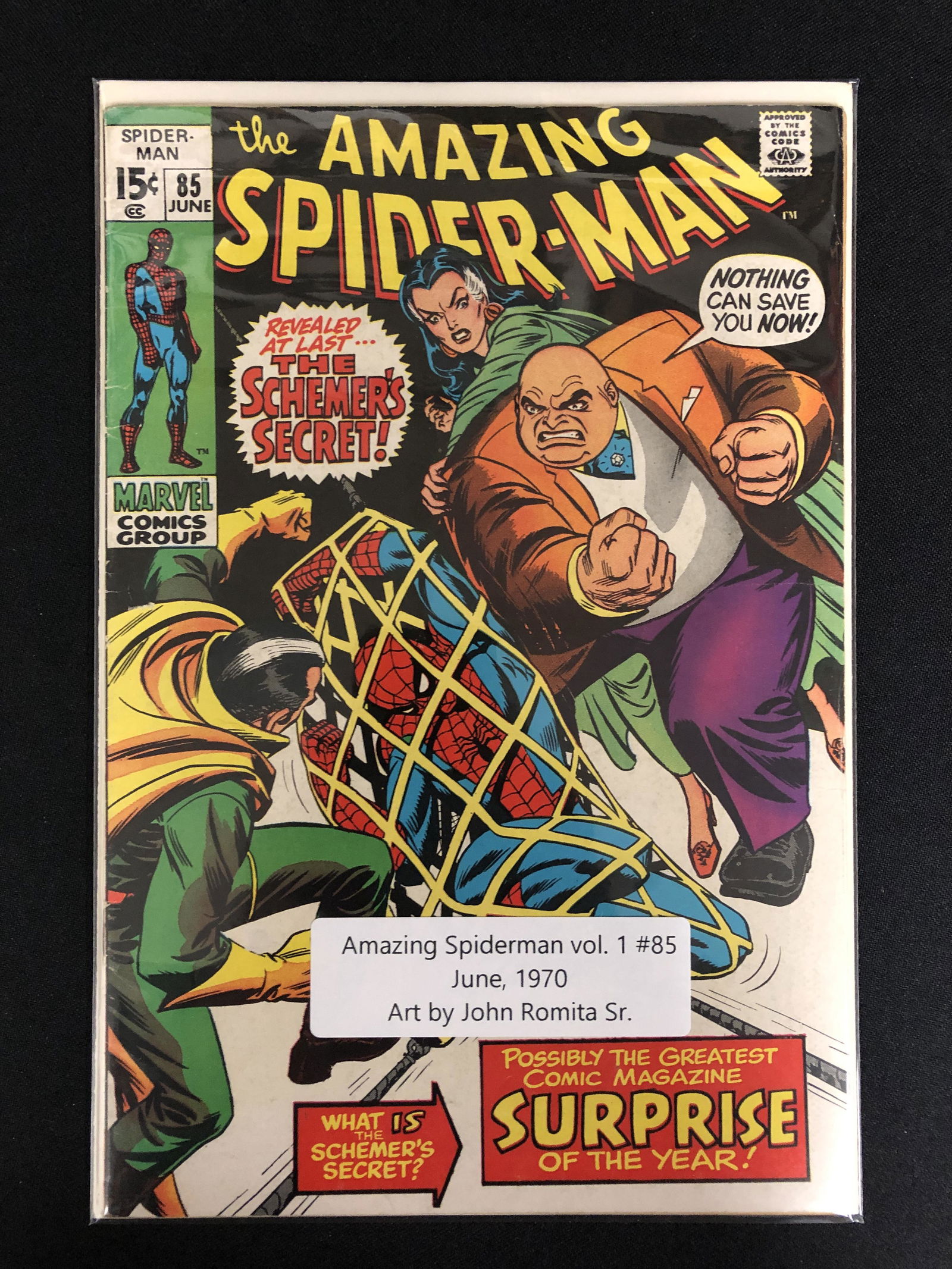 The AMAZING SPIDER-MAN #85 (MARVEL COMICS) (1 of 1)