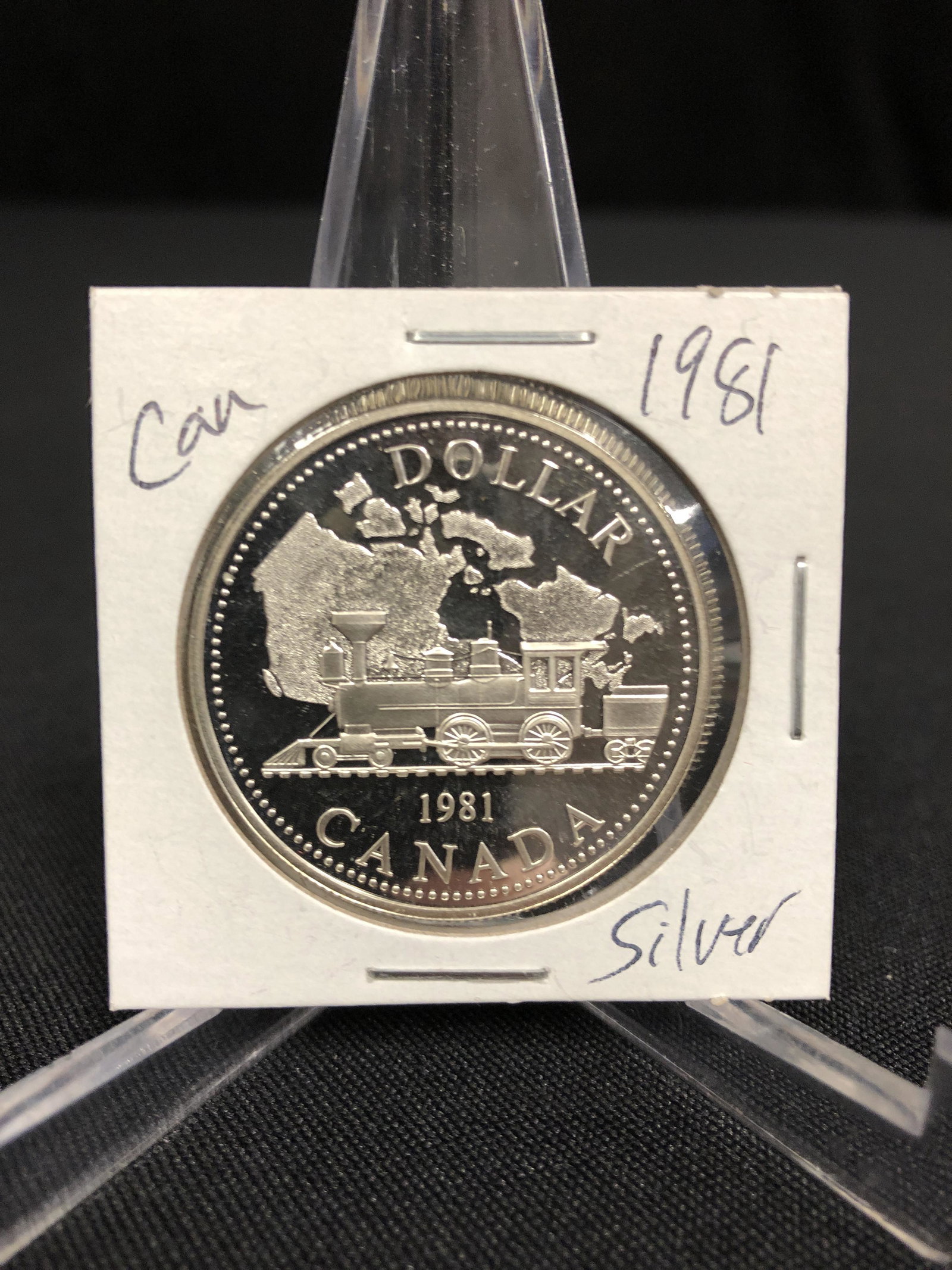 1981 CANADIAN SILVER DOLLAR (1 of 1)