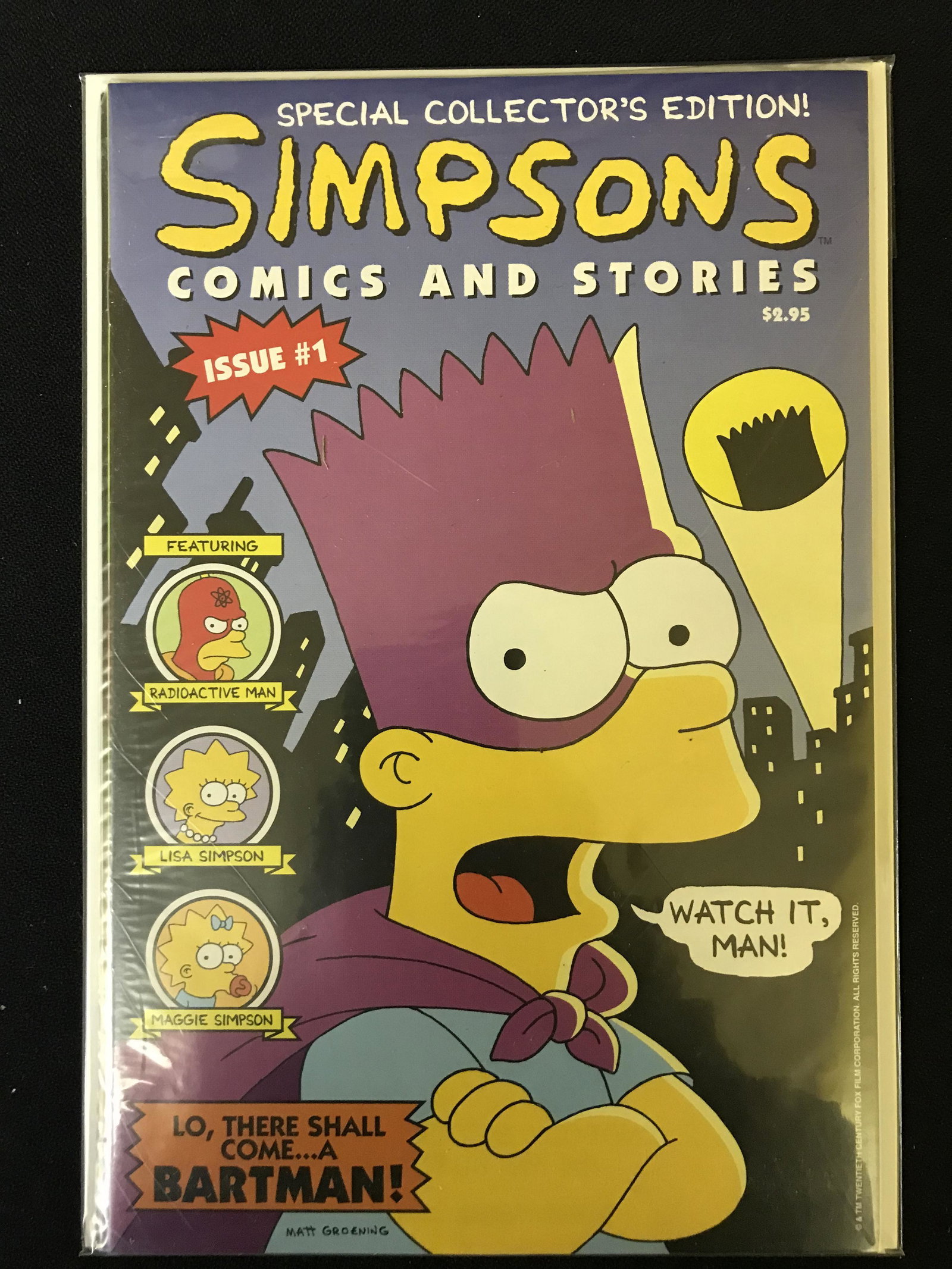 SIMPSONS COMICS AND STORIES Issue #1 (SPECIAL COLLECTOR'S EDITION) (1 of 1)