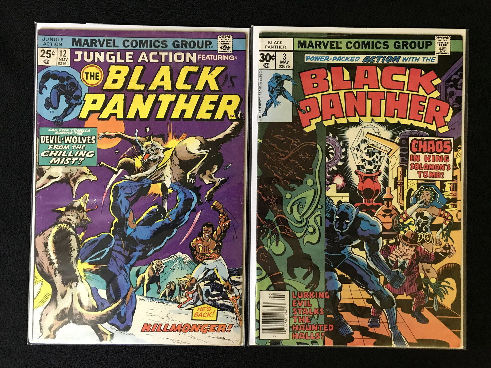 BLACK PANTHER COMIC BOOK LOT (MARVEL COMICS) (1 of 1)