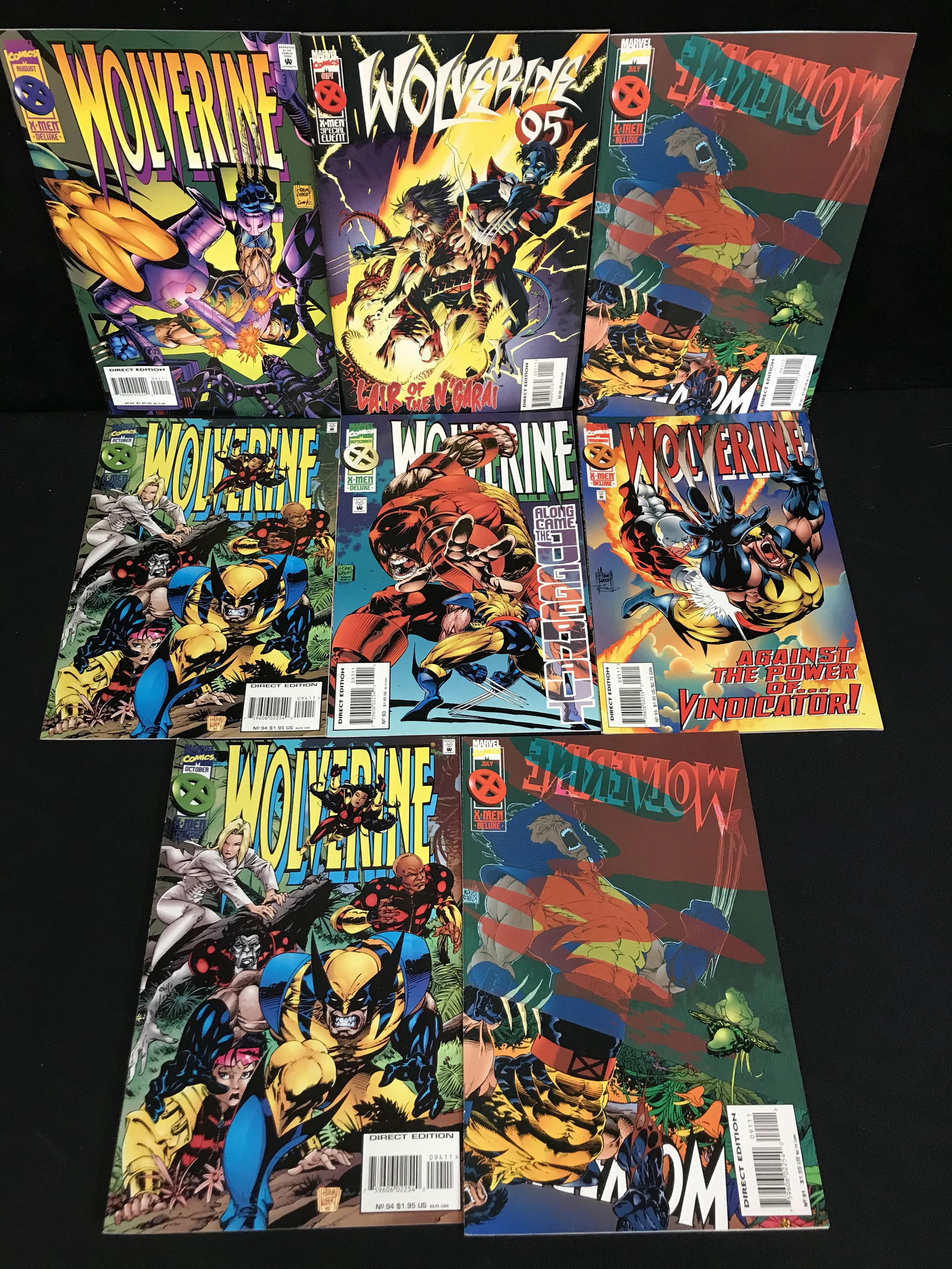 WOLVERINE COMIC BOOK LOT (MARVEL COMICS) (1 of 1)