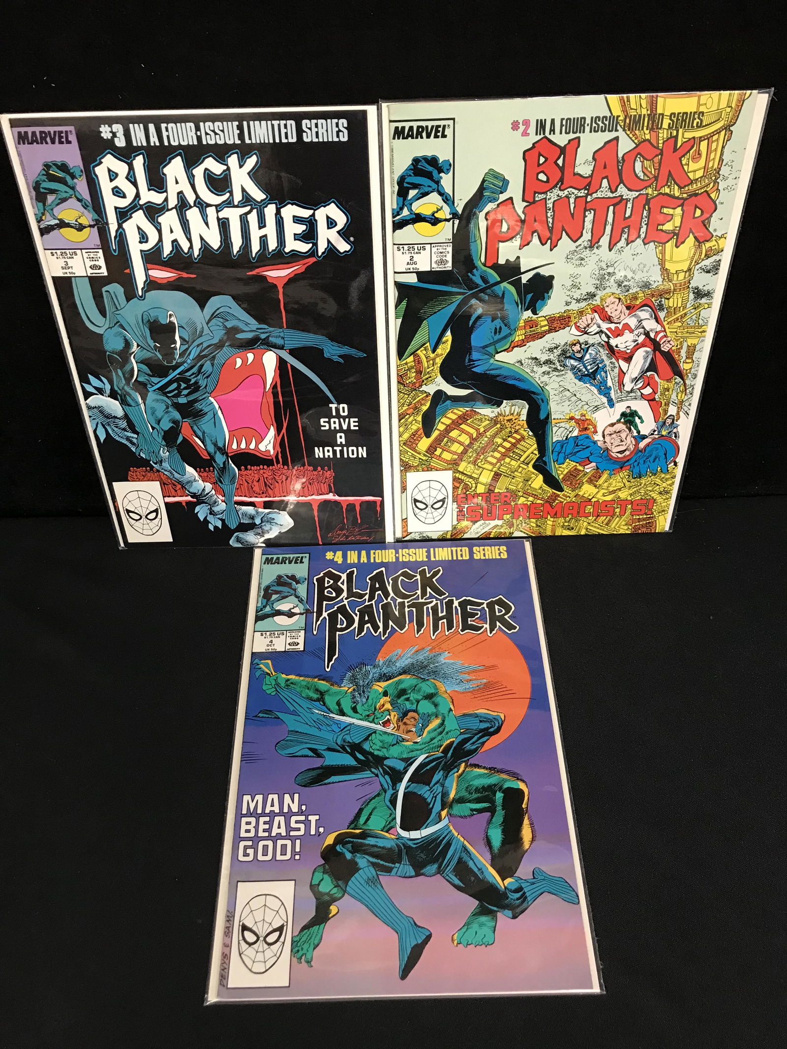 BLACK PANTHER #2-4 In a Four Issue Limited series (MARVEL COMICS) (1 of 1)