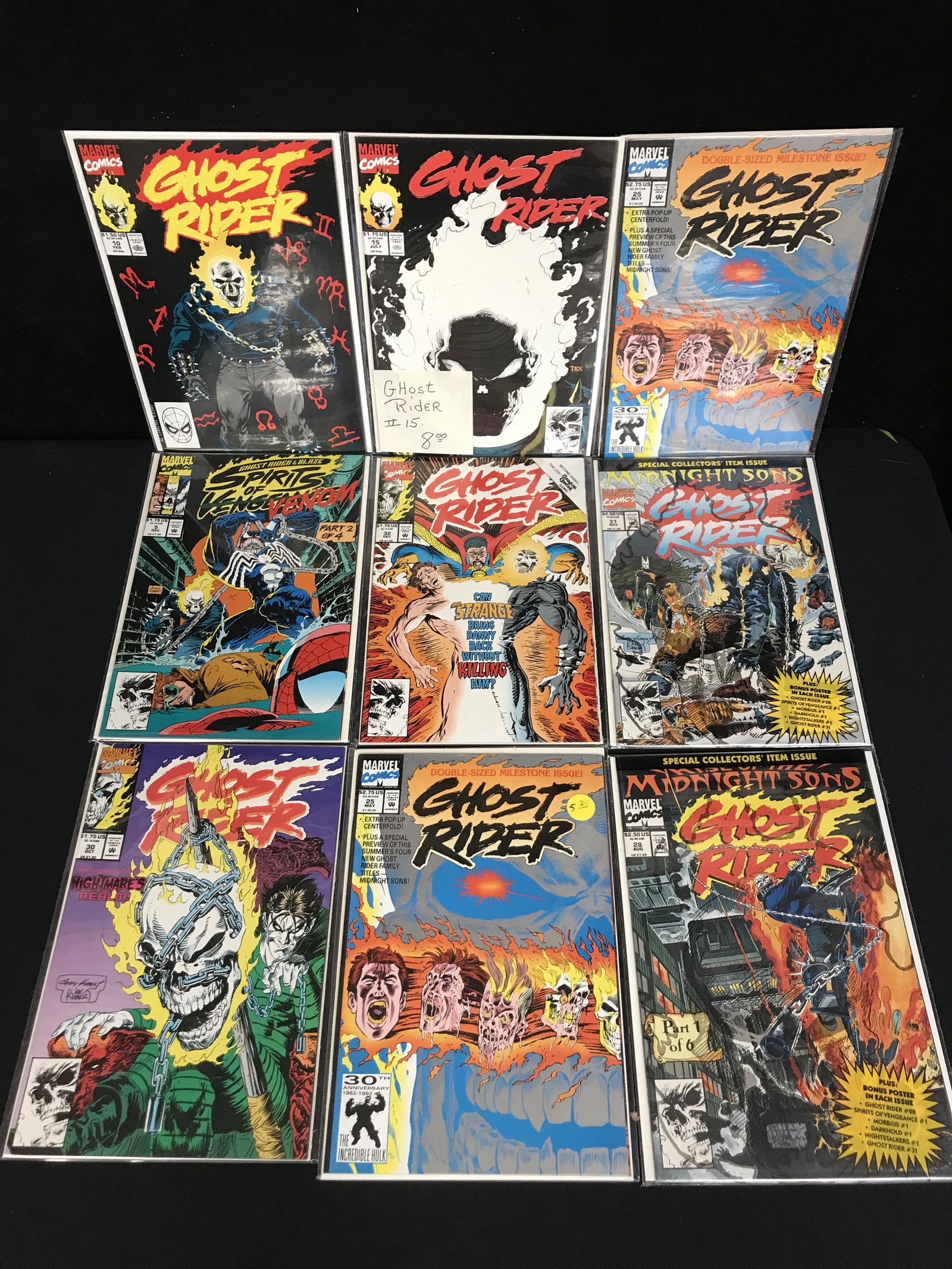 GHOST RIDER COMIC BOOK LOT (MARVEL COMICS) (1 of 1)