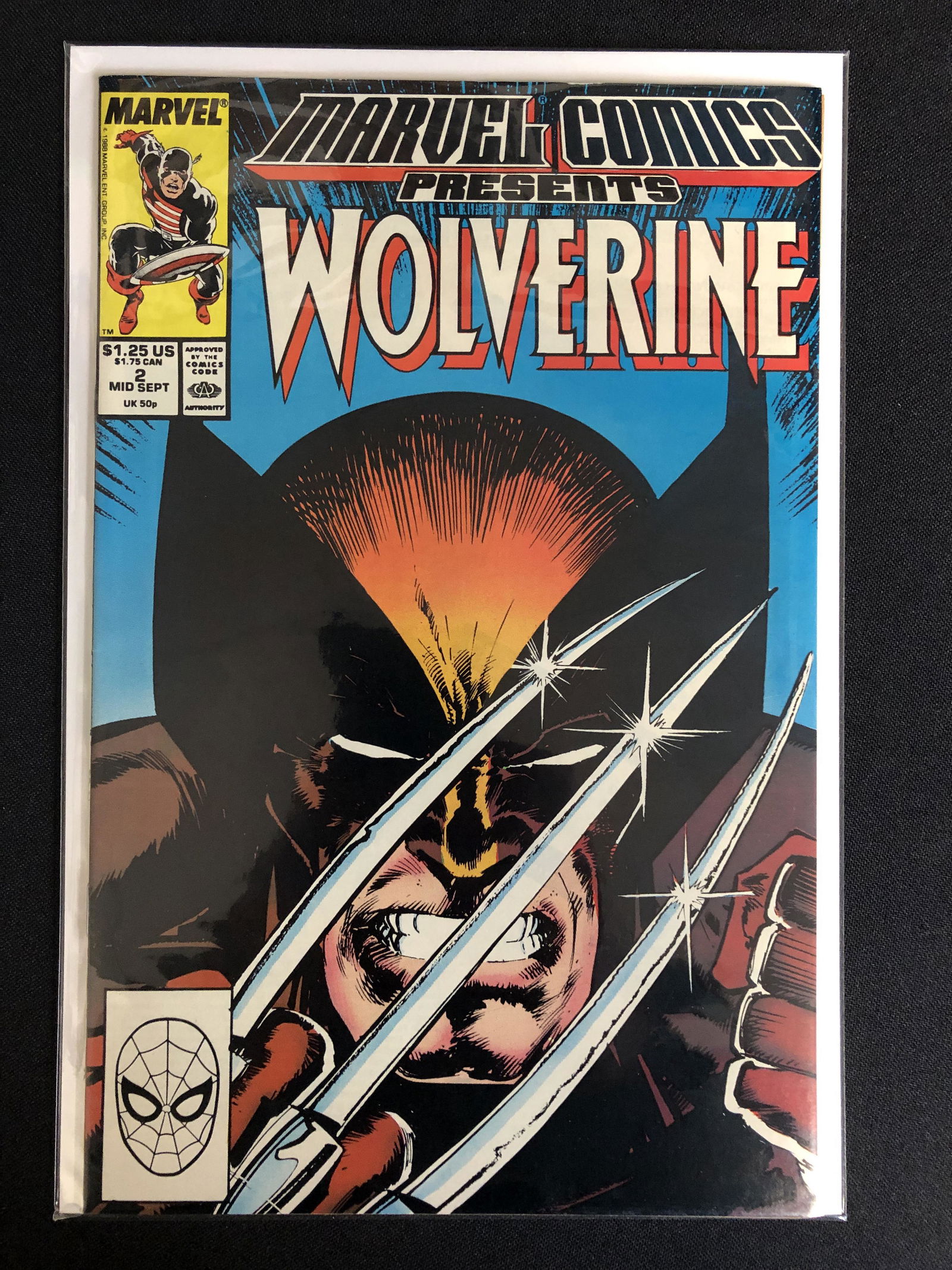 MARVEL COMICS WOLVERINE NO.2 (1 of 1)