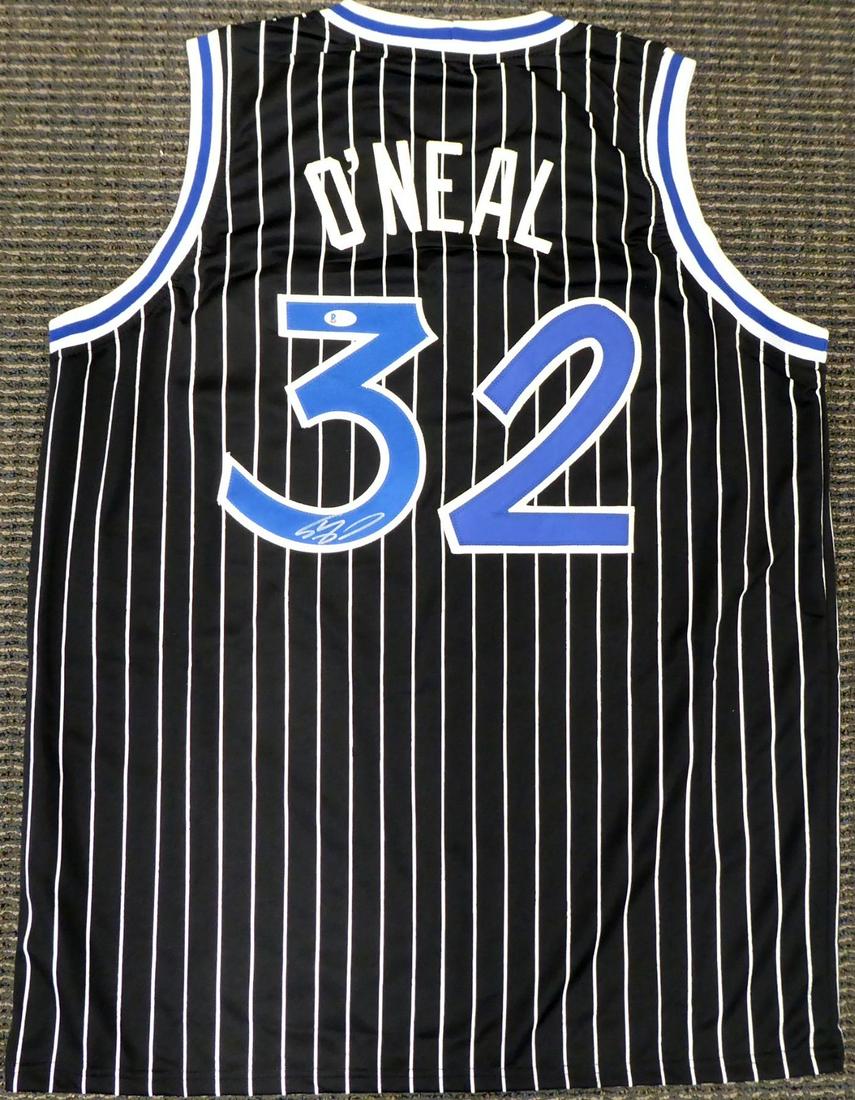 SHAQUILLE ONEAL SIGNED ORLANDO MAGIC JERSEY (BECKETT COA) (1 of 4)