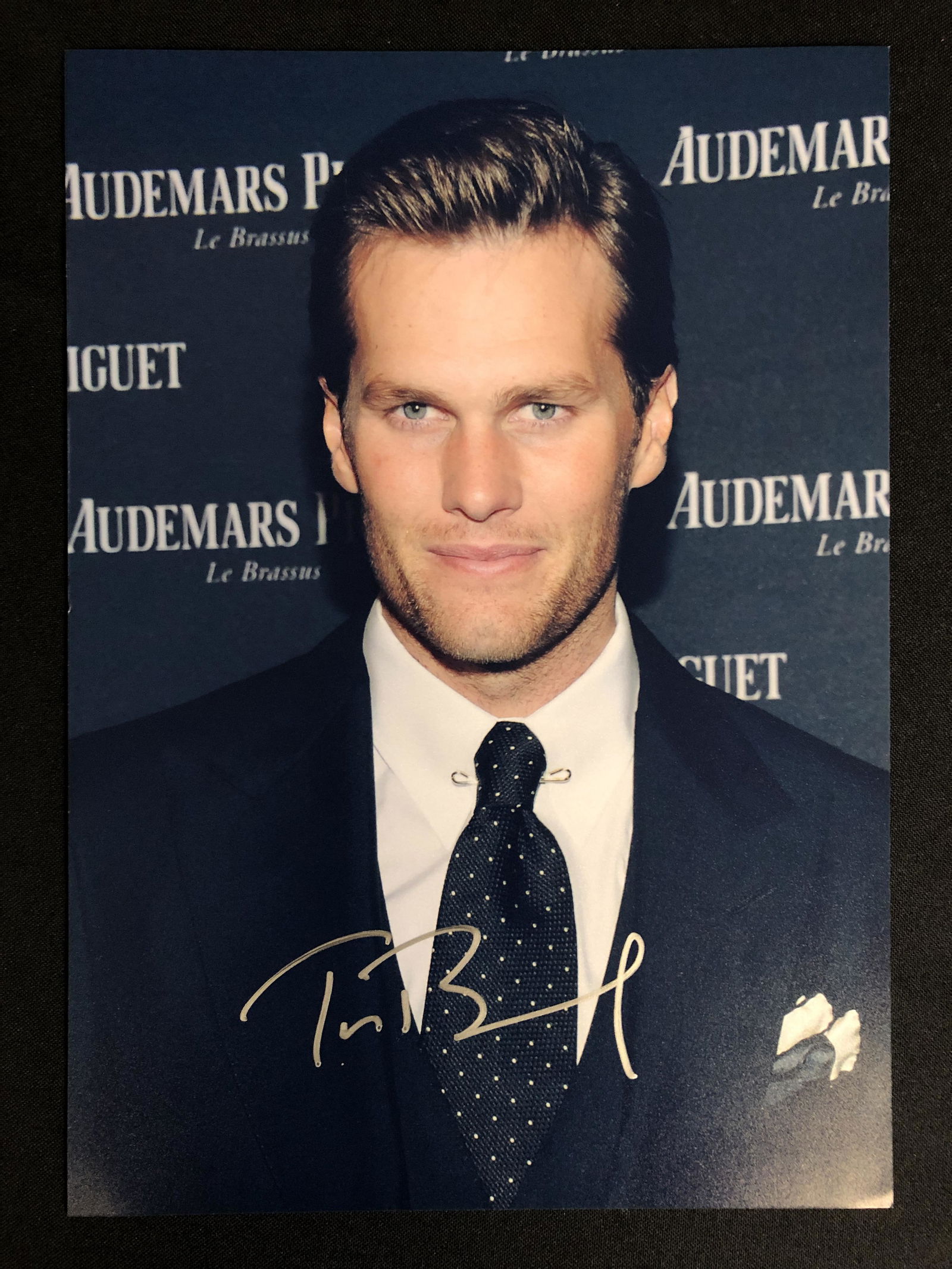 TOM BRADY SIGNED 8 X 10 (RA COA) (1 of 3)