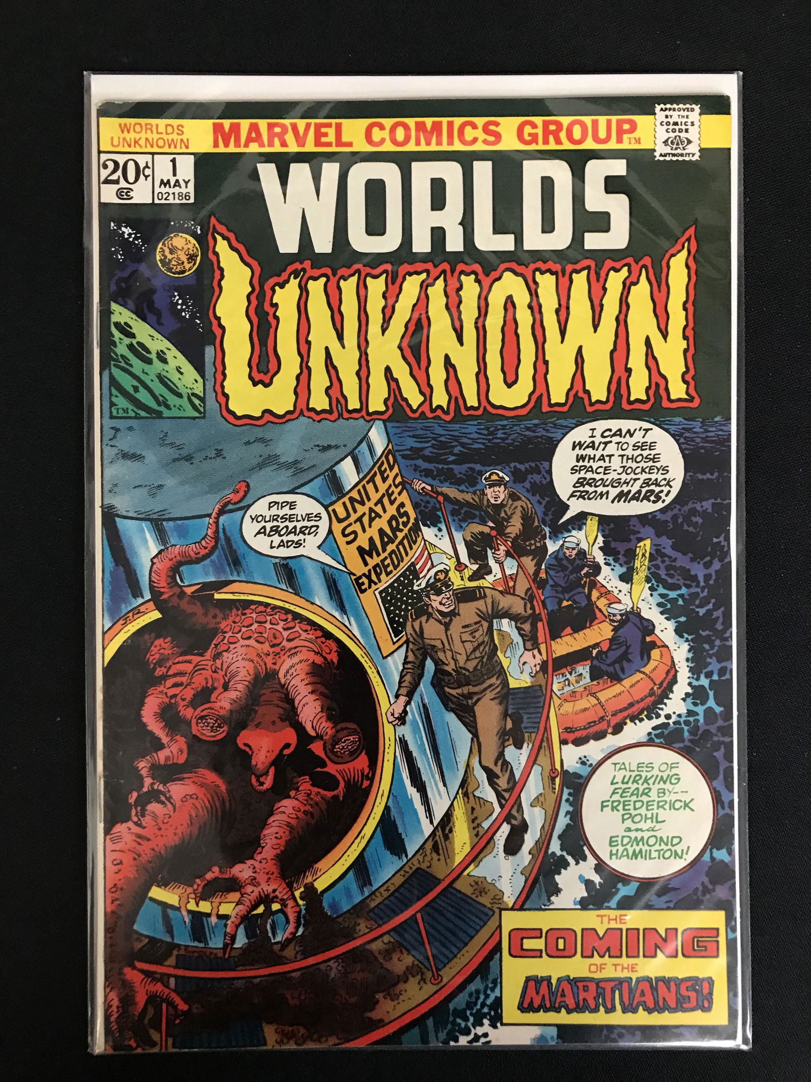 MARVEL COMICS THE WORLD UNKNOWN NO.1 (1 of 1)