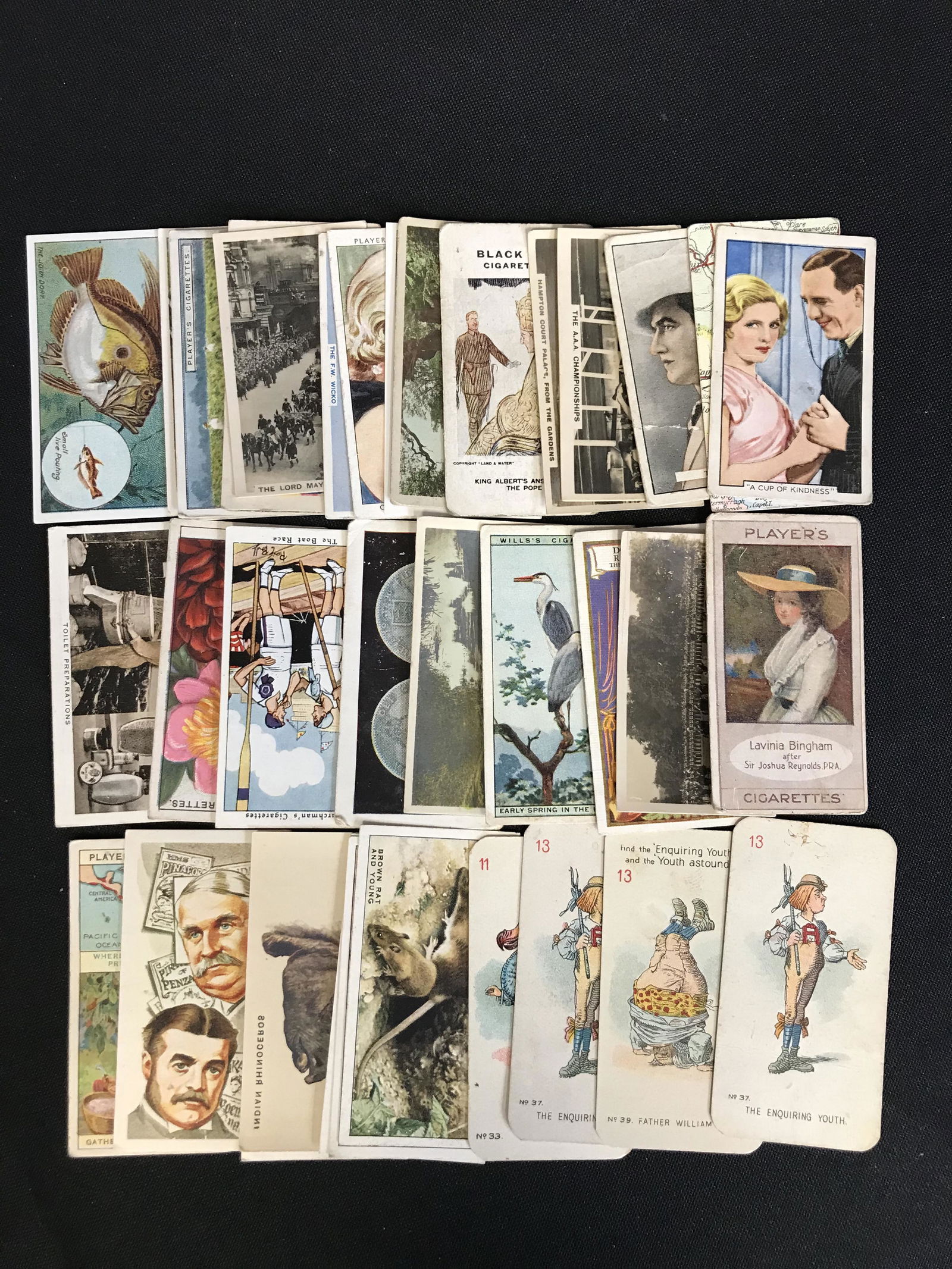 VINTAGE CIGARETTE CARD LOT (1 of 1)