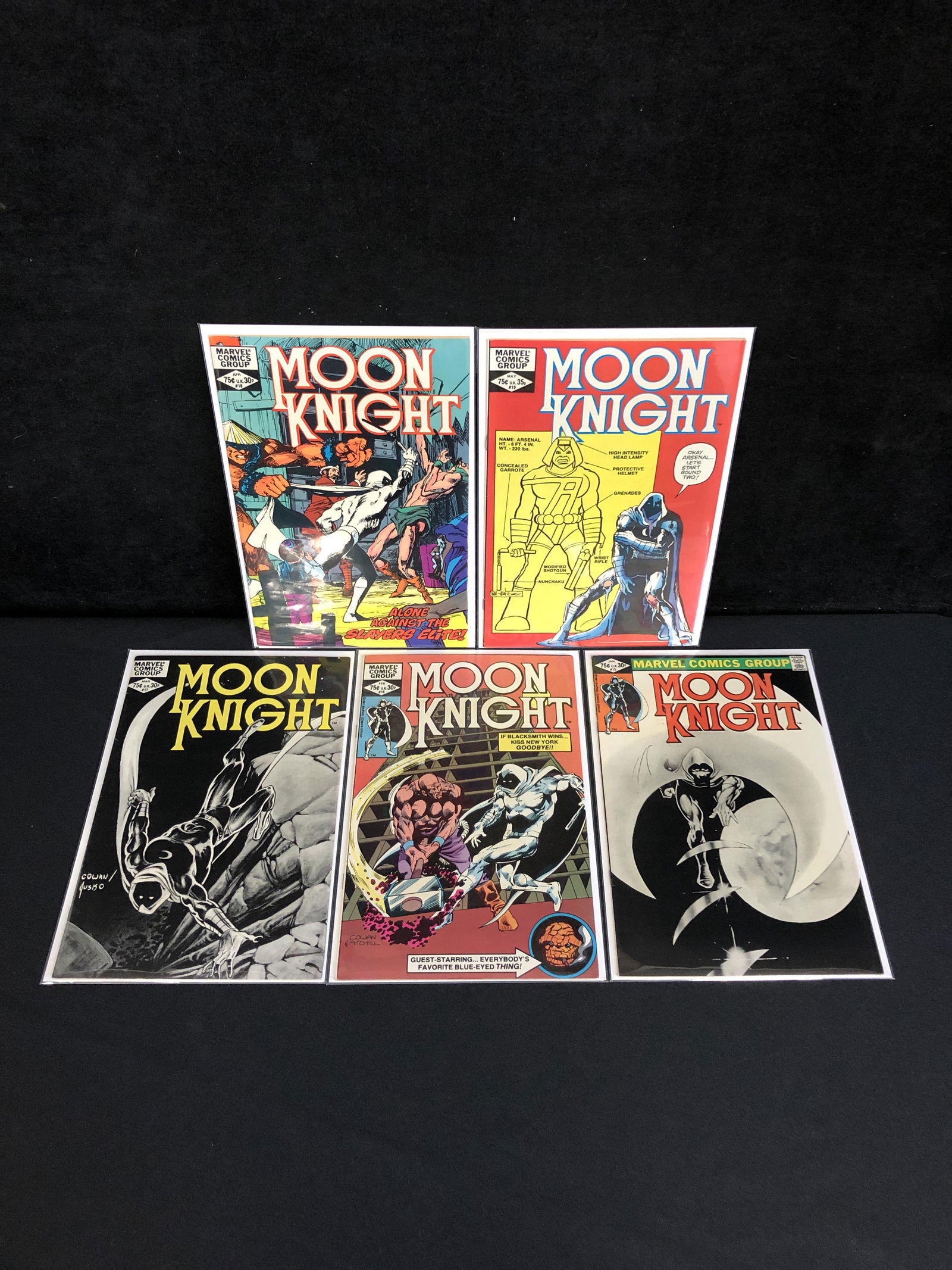 MARVEL COMICS MOONKNIGHT COMIC BOOK LOT (1 of 1)