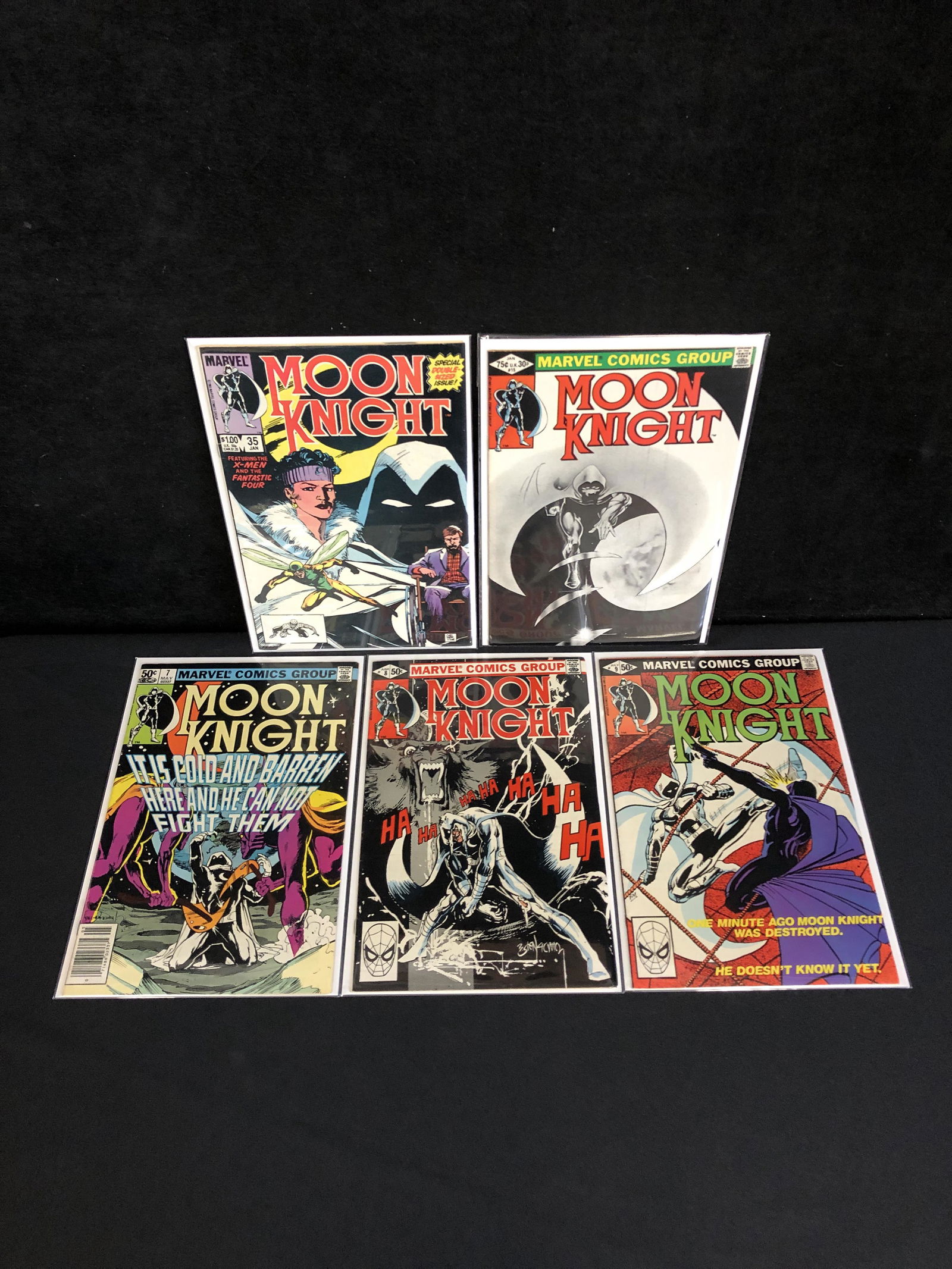 MARVEL COMICS MOONKNIGHT COMIC BOOK LOT (1 of 1)