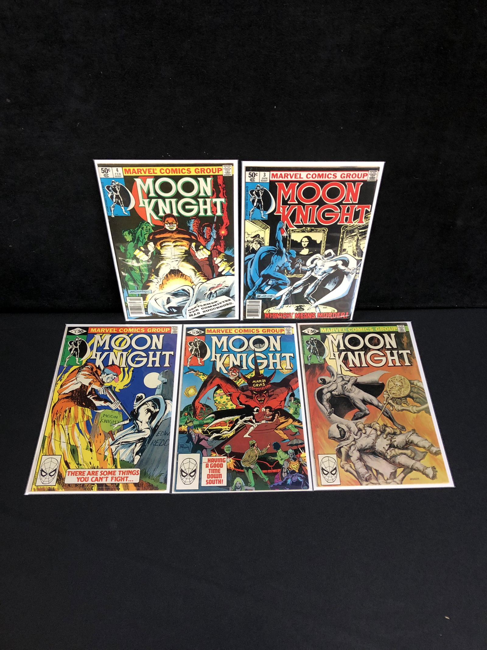 MARVEL COMICS MOONKNIGHT COMIC BOOK LOT (1 of 1)