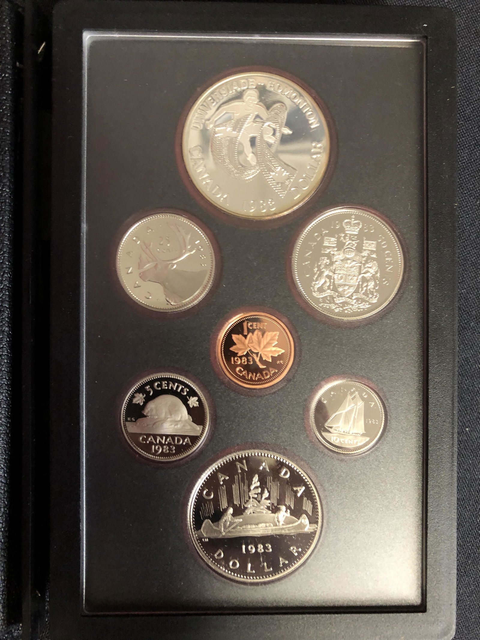 1983 CANADIAN SILVER DOLLAR DOLLAR SET (1 of 2)