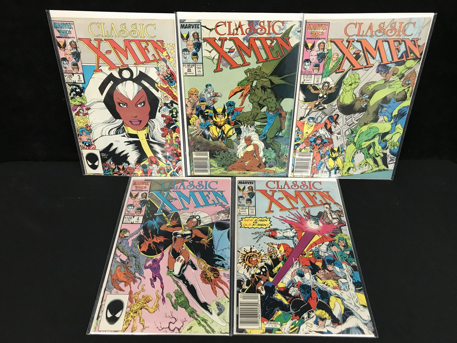 CLASSIC X-MEN COMIC BOOK LOT (MARVEL COMICS) (1 of 1)