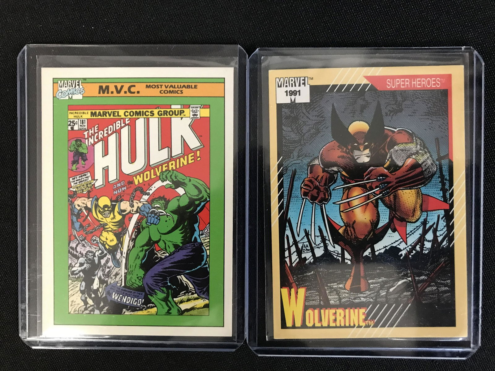 MARVEL COMICS CARD LOT (1 of 1)
