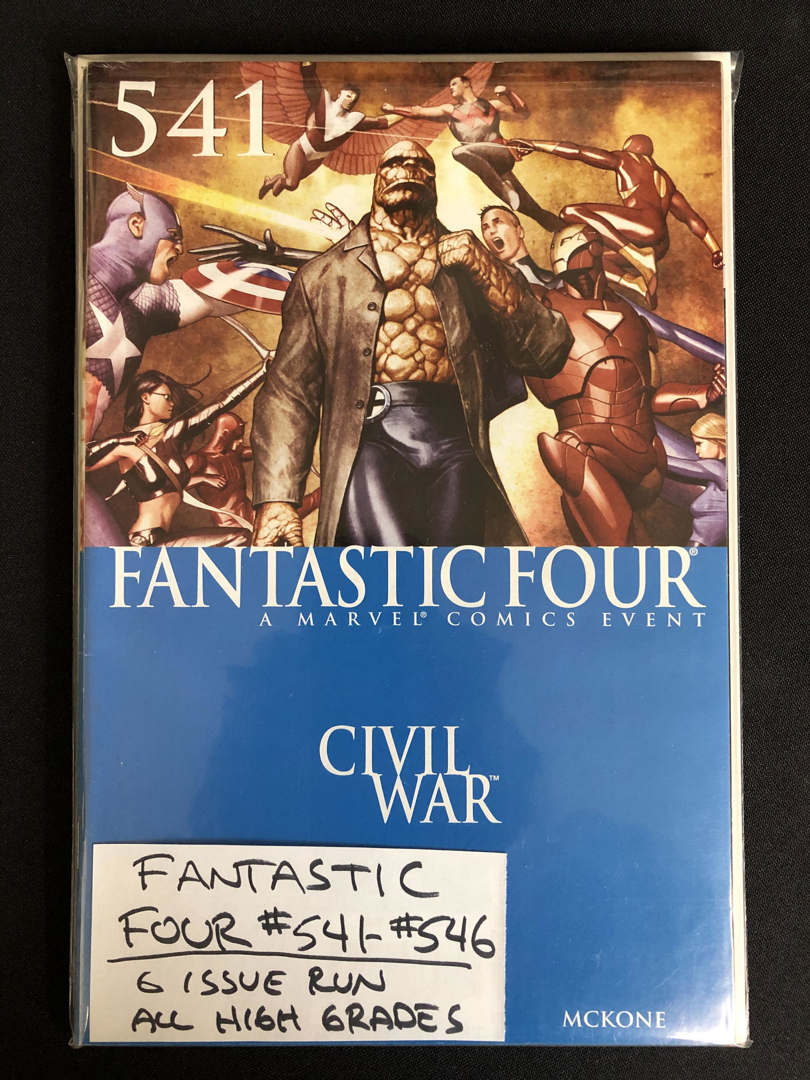 FANTASTIC FOUR NO.541-546 (MARVEL COMICS) 6 Issue Run! (1 of 1)