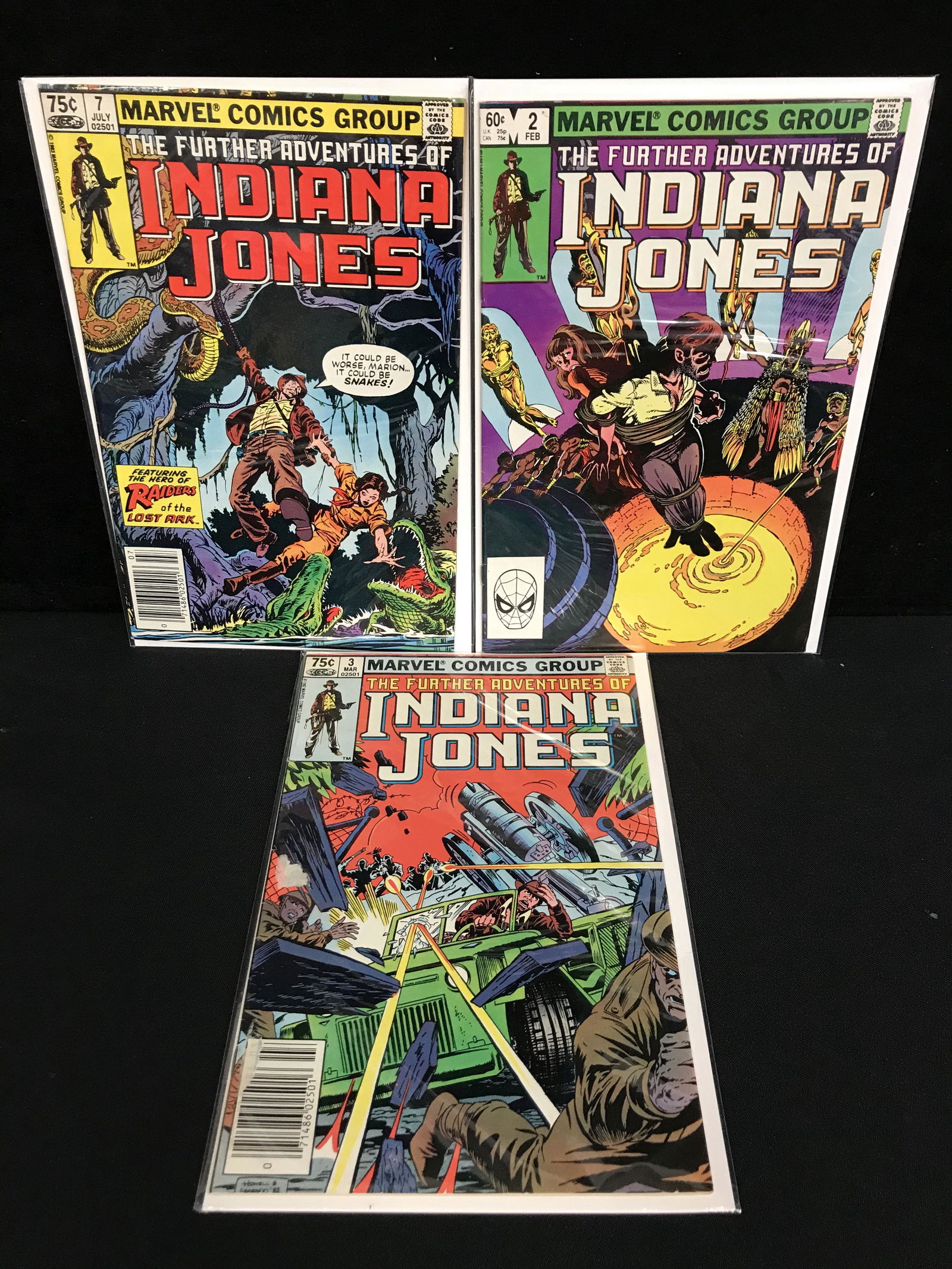 INDIANA JONES COMIC BOOK LOT (MARVEL COMICS) (1 of 1)
