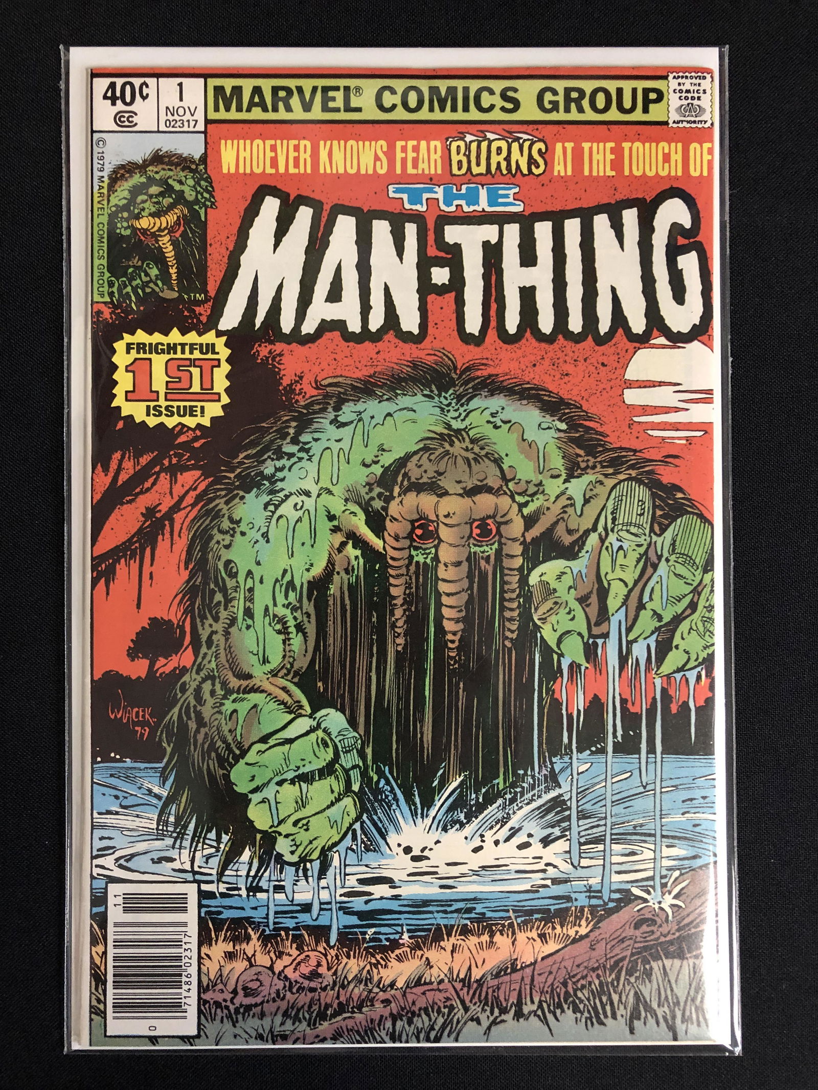 THE MAN-THING NO.1 (MARVEL COMICS) (1 of 1)