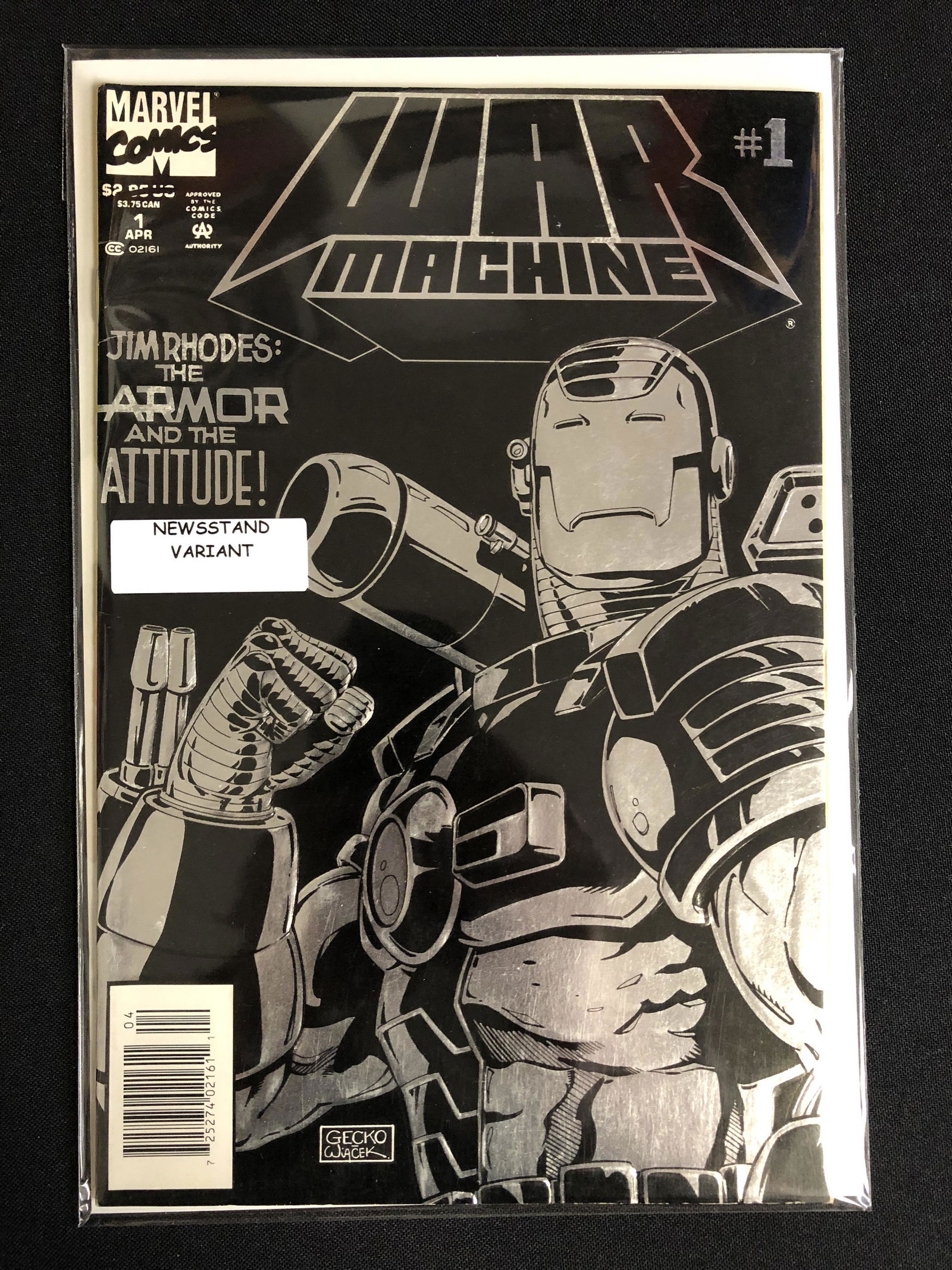 WAR MACHINE NO.1 (MARVEL COMICS) (1 of 1)