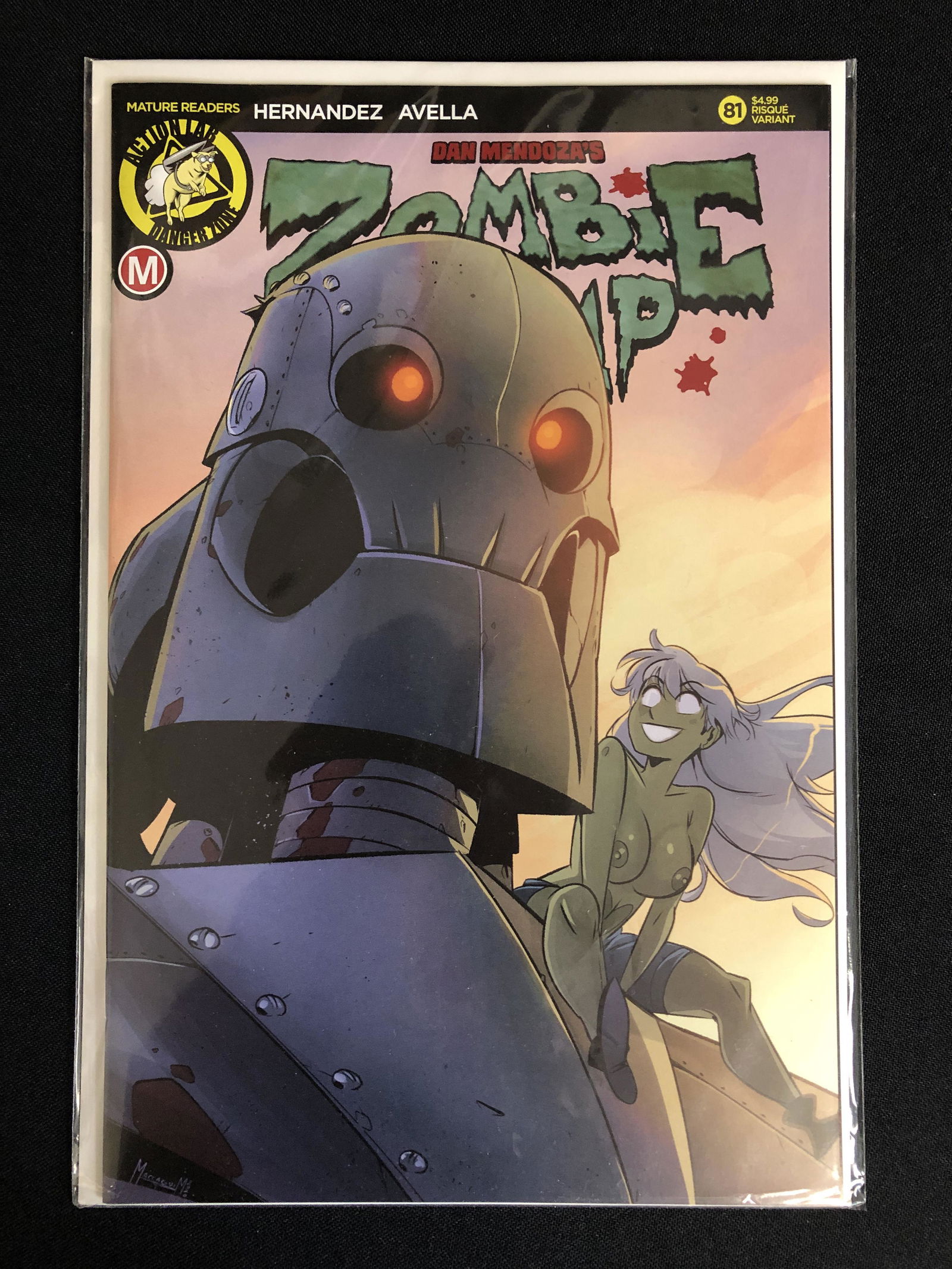 ZOMBIE TRAMP NO.81 (ACTION LAB/ DANGER ZONE) (1 of 1)