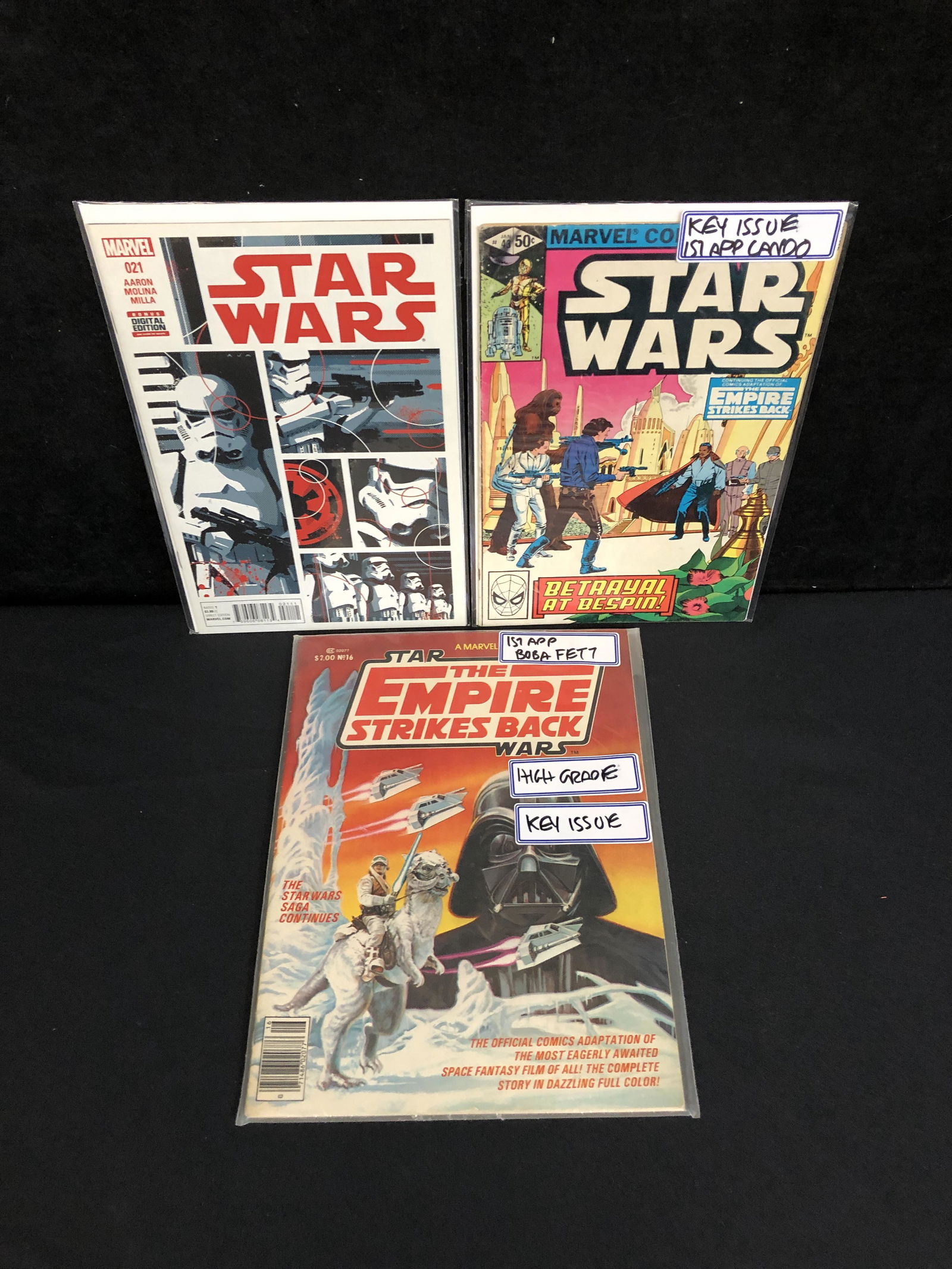 STAR WARS COMIC BOOK LOT (MARVEL COMICS) (1 of 1)