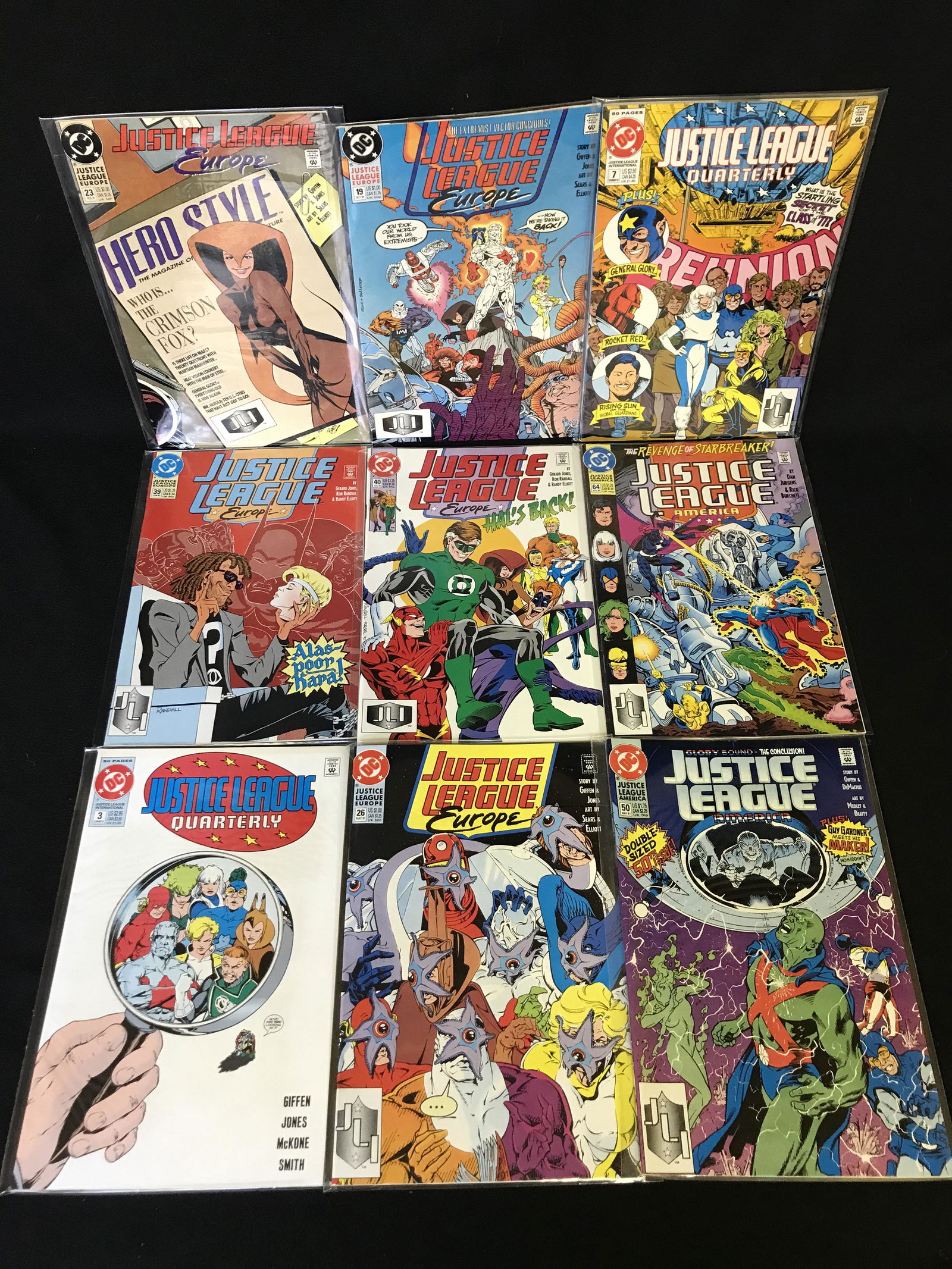 JUSTICE LEAGUE COMIC BOOK LOT (DC COMICS) (1 of 1)