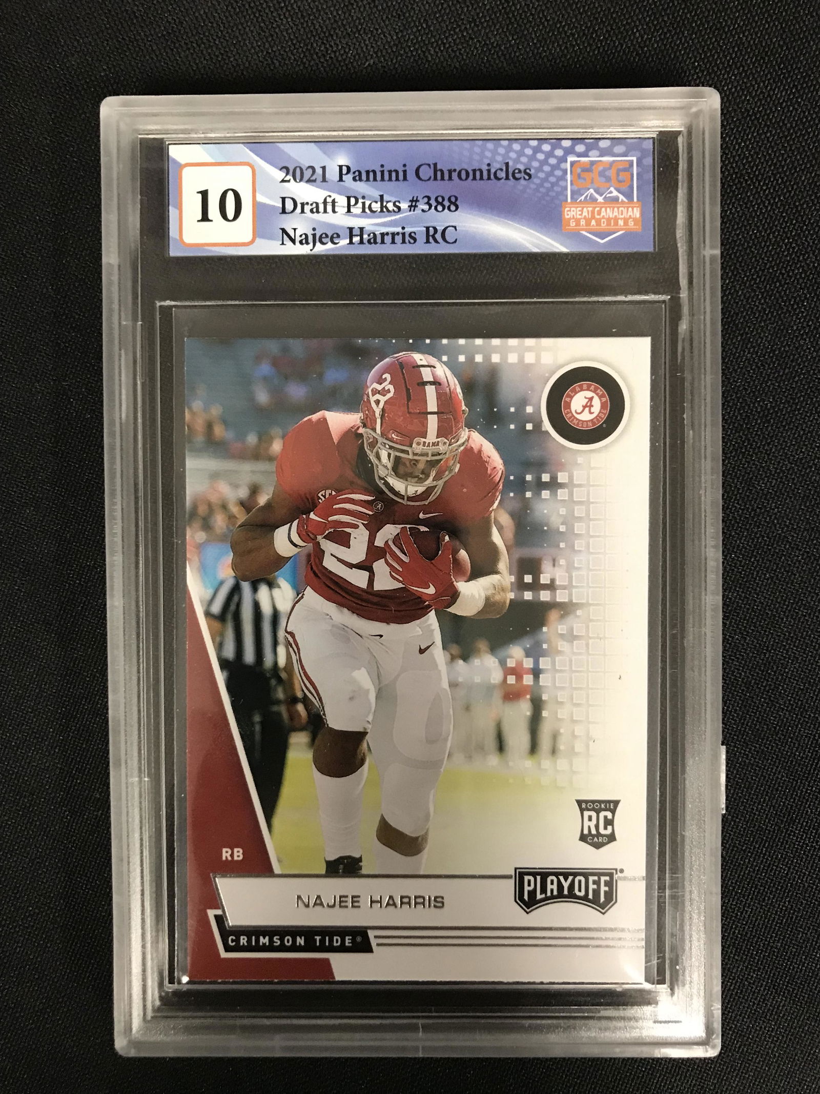 2021 PANINI CHRONICLES DRAFT PICKS NO.388 NAJEE HARRIS RC (GCG 10) (1 of 2)