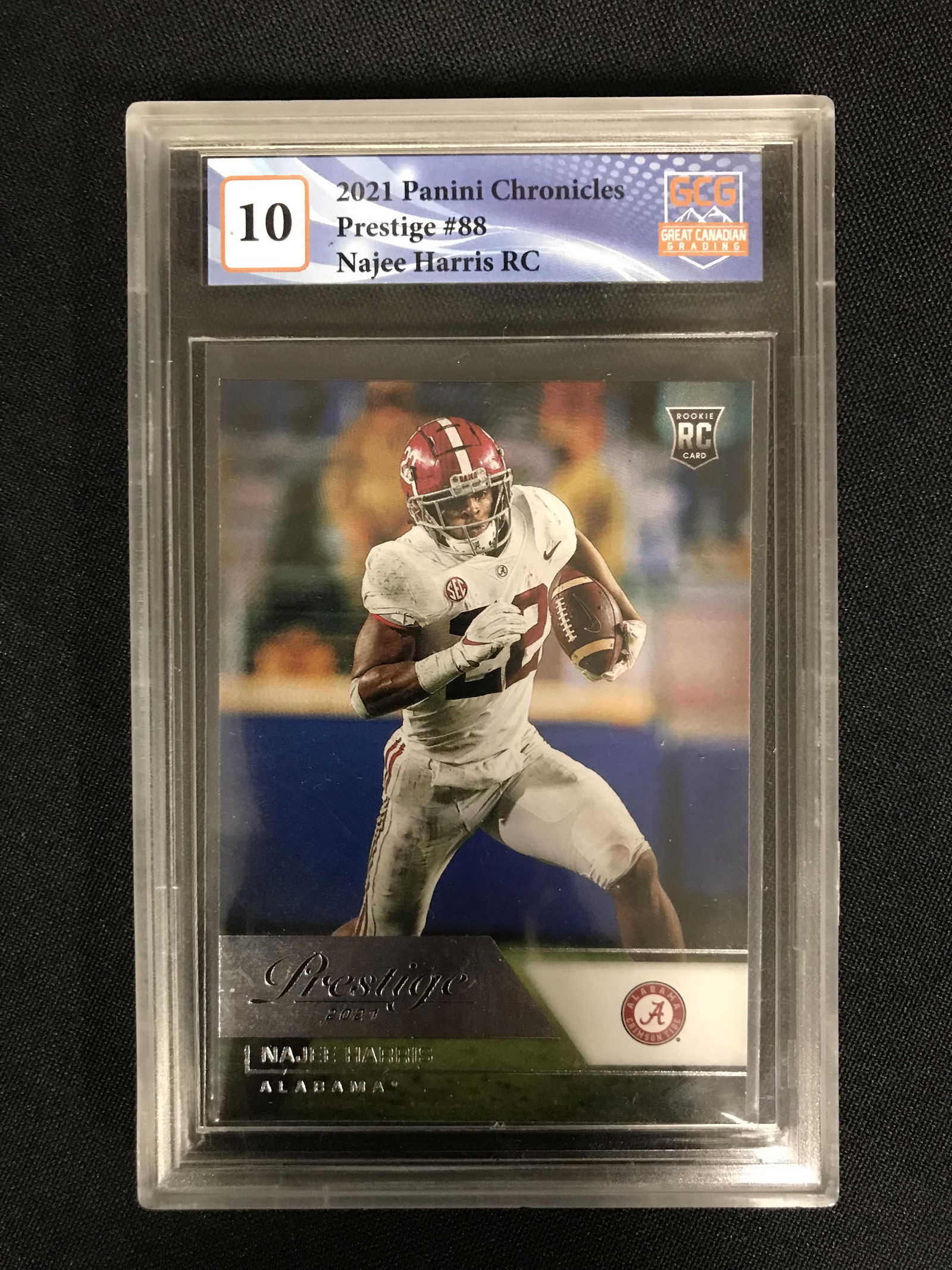 2021 PANINI CHRONICLES PRESTIGE NO.88 NAJEE HARRIS RC (GCG 10) (1 of 2)