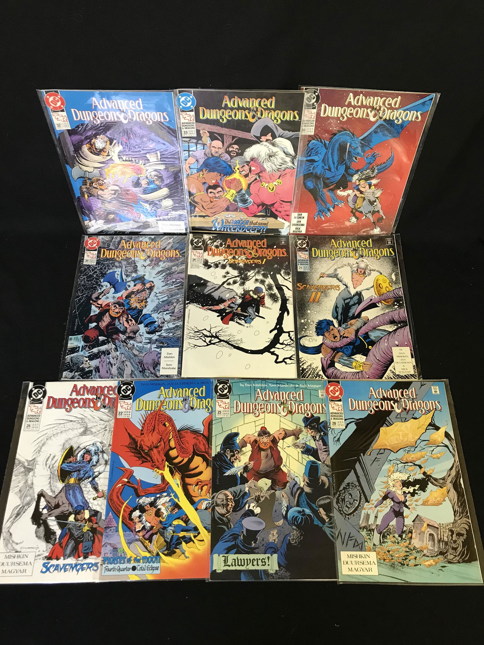 ADVANCED DUNGEONS & DRAGONS COMIC BOOK LOT (DC COMICS) (1 of 1)