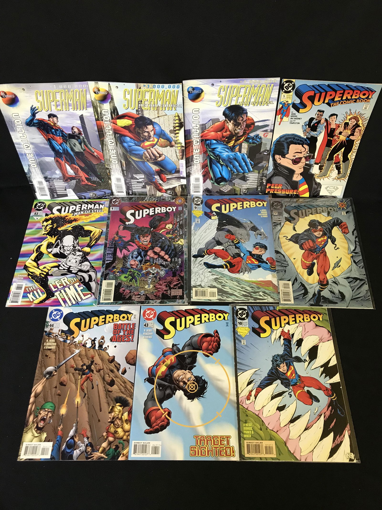 SUPERMAN/ SUPERBOY COMIC BOOK LOT (DC COMICS) (1 of 1)