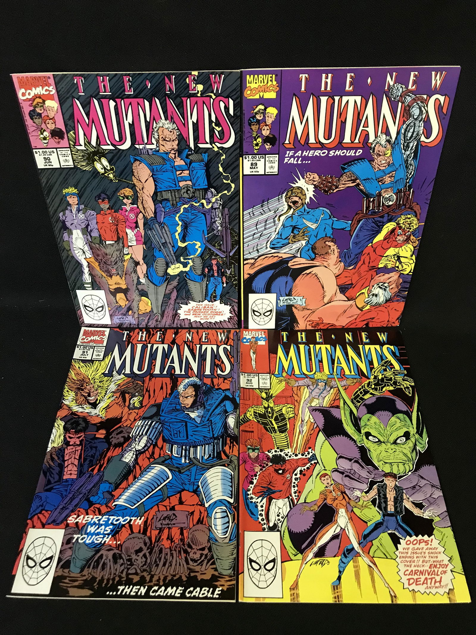 THE NEW MUTANTS COMIC BOOK LOT (MARVEL COMICS) (1 of 1)
