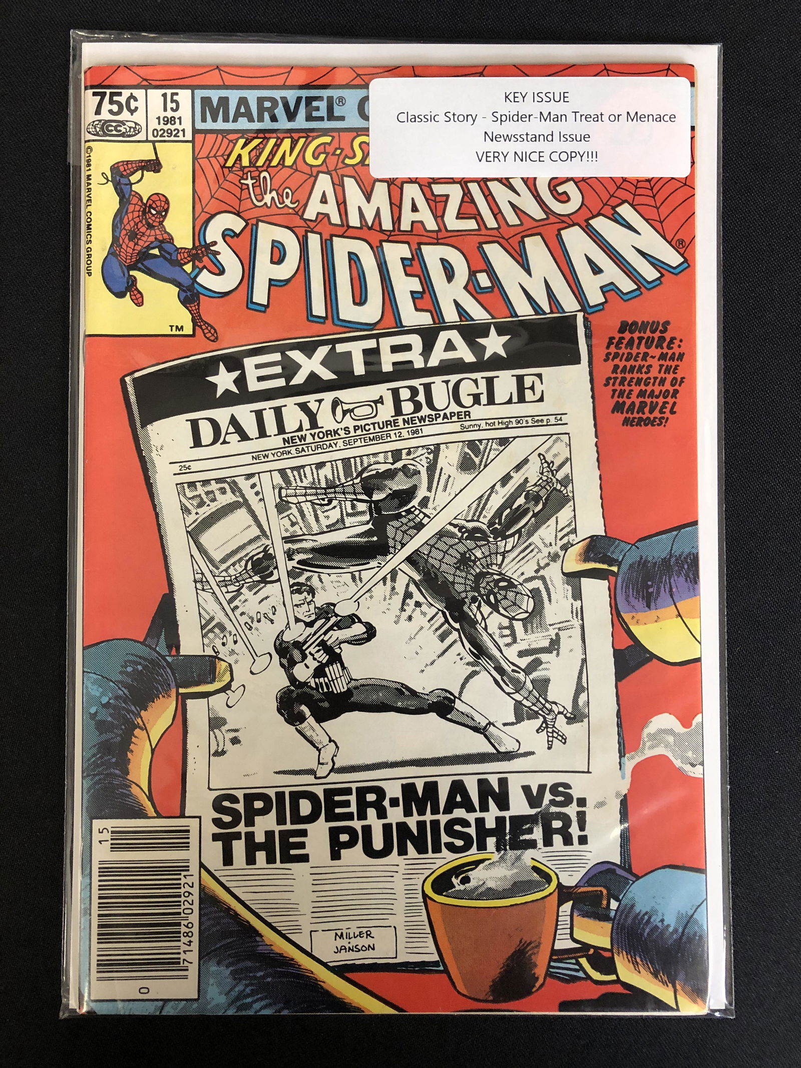 The AMAZING SPIDER-MAN #15 (MARVEL COMICS) (1 of 1)