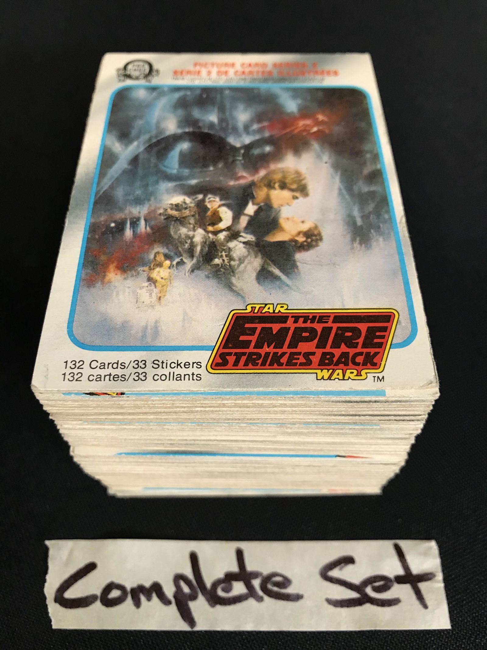 VINTAGE NON SPORTS STAR WARS COMPLETE SET (1 of 2)