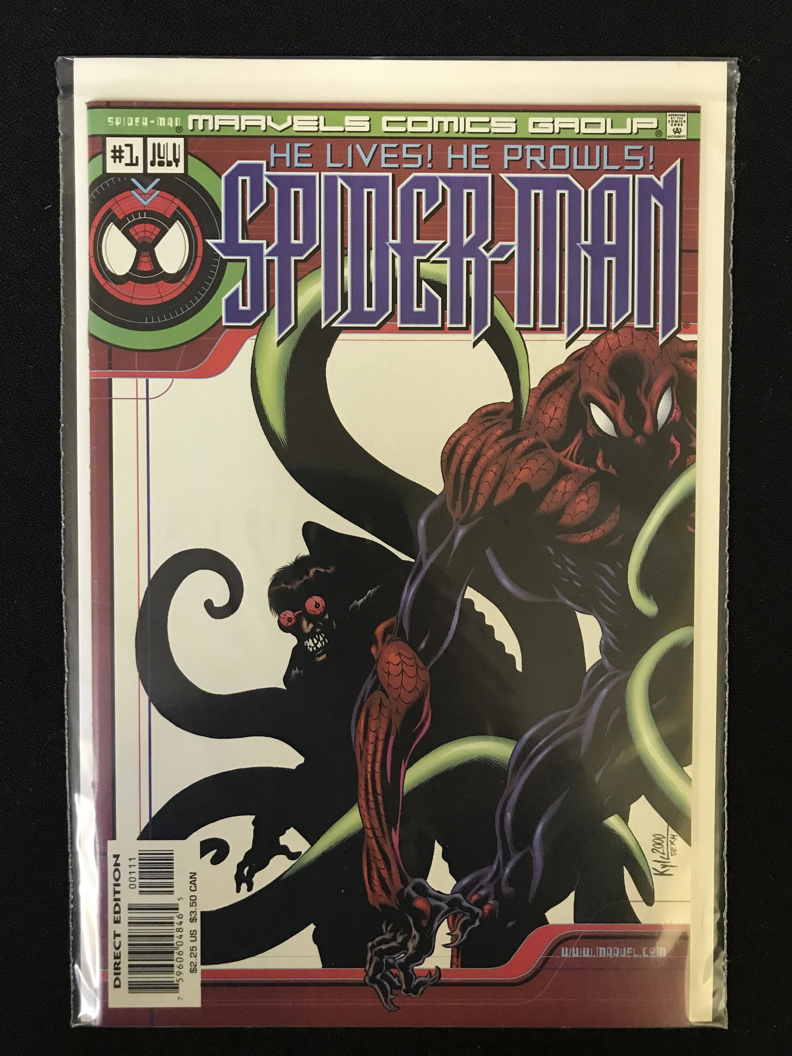 He Lives! He Prowls! SPIDER-MAN NO.1 (MARVEL COMICS) (1 of 1)