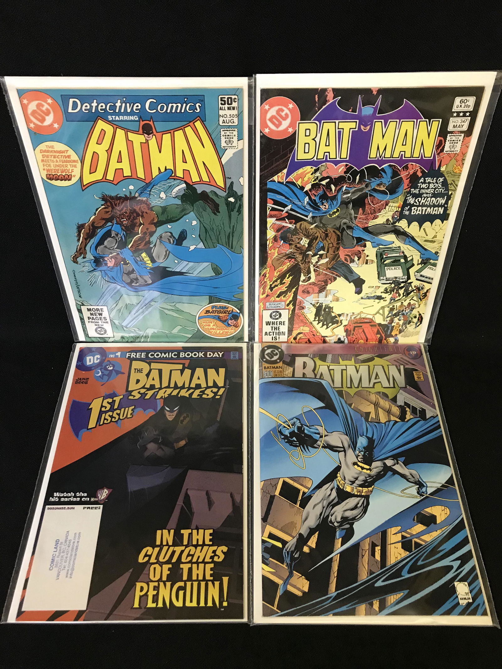 ASSORTED BATMAN COMIC BOOK LOT (DC COMICS) (1 of 1)