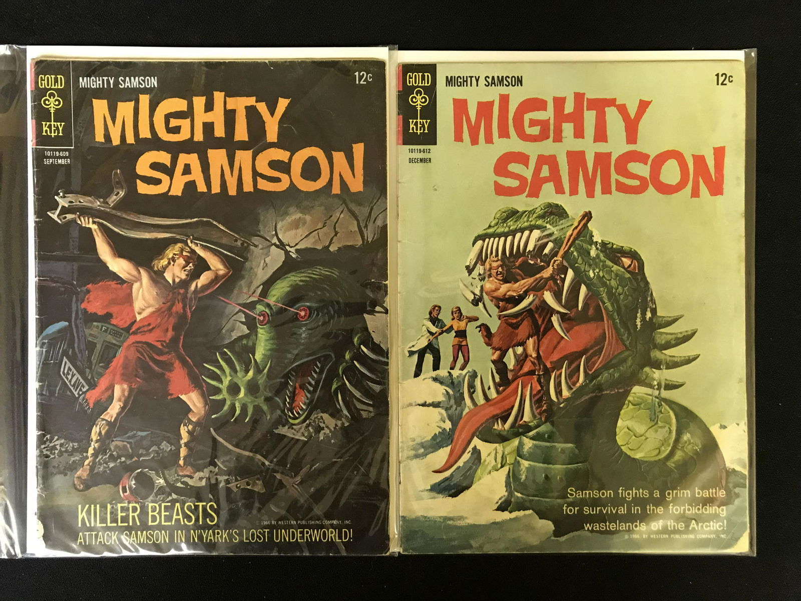 MIGHTY SAMSON BOOK LOT (GOLD KEY COMICS) (1 of 1)