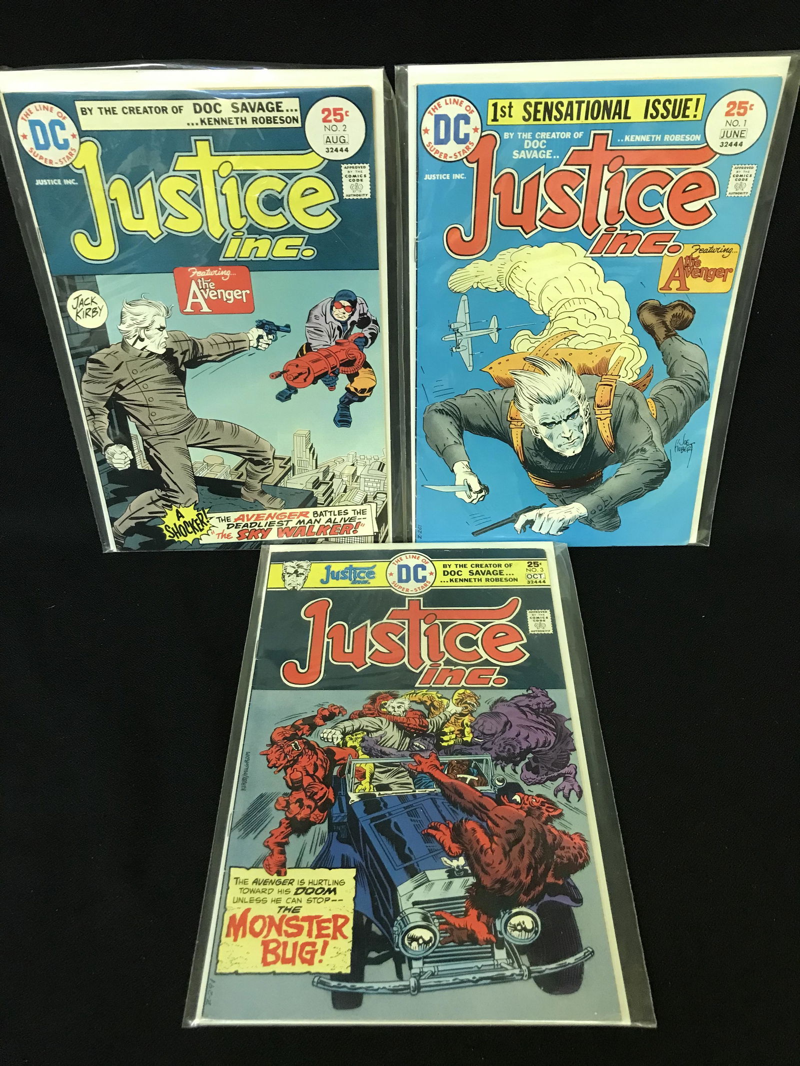 JUSTICE INC. COMIC BOOK LOT (DC COMICS) (1 of 1)