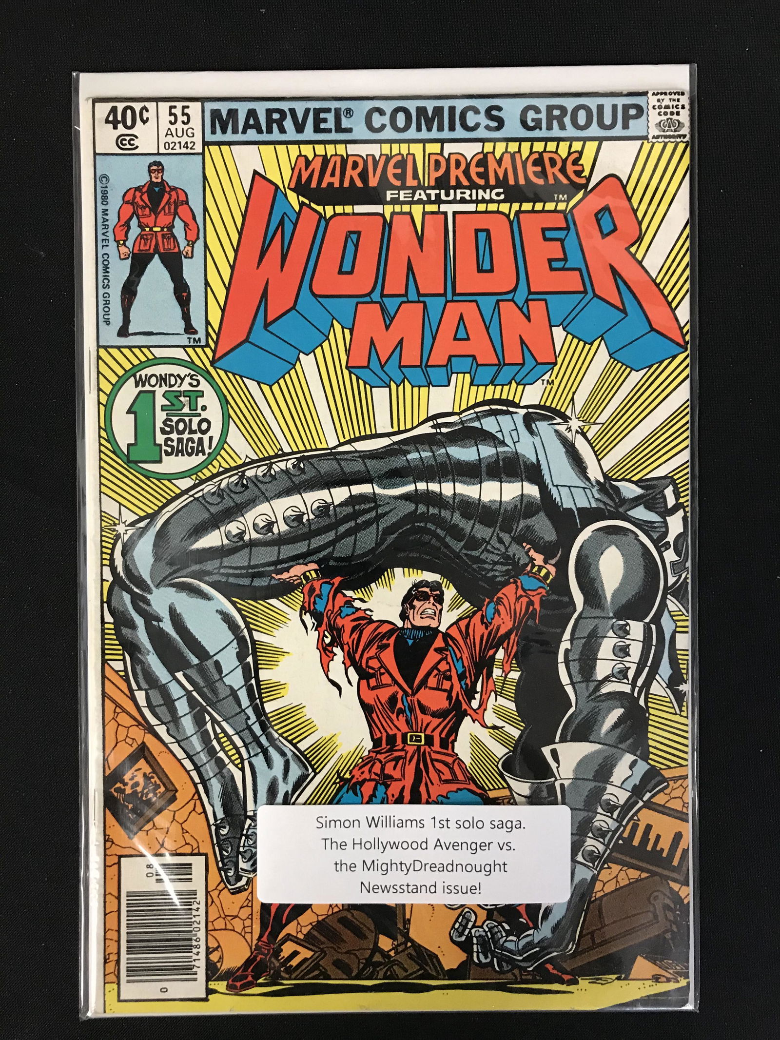 MARVEL PREMIERE NO.55 (MARVEL COMICS) (1 of 1)